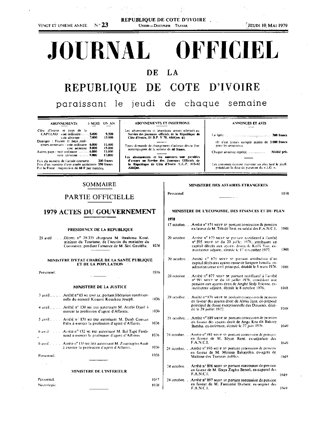 JO 1979-023