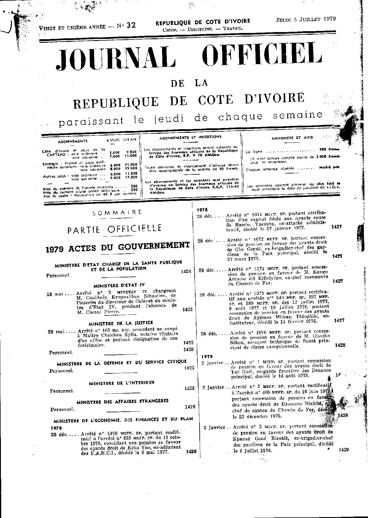 JO 1979-032