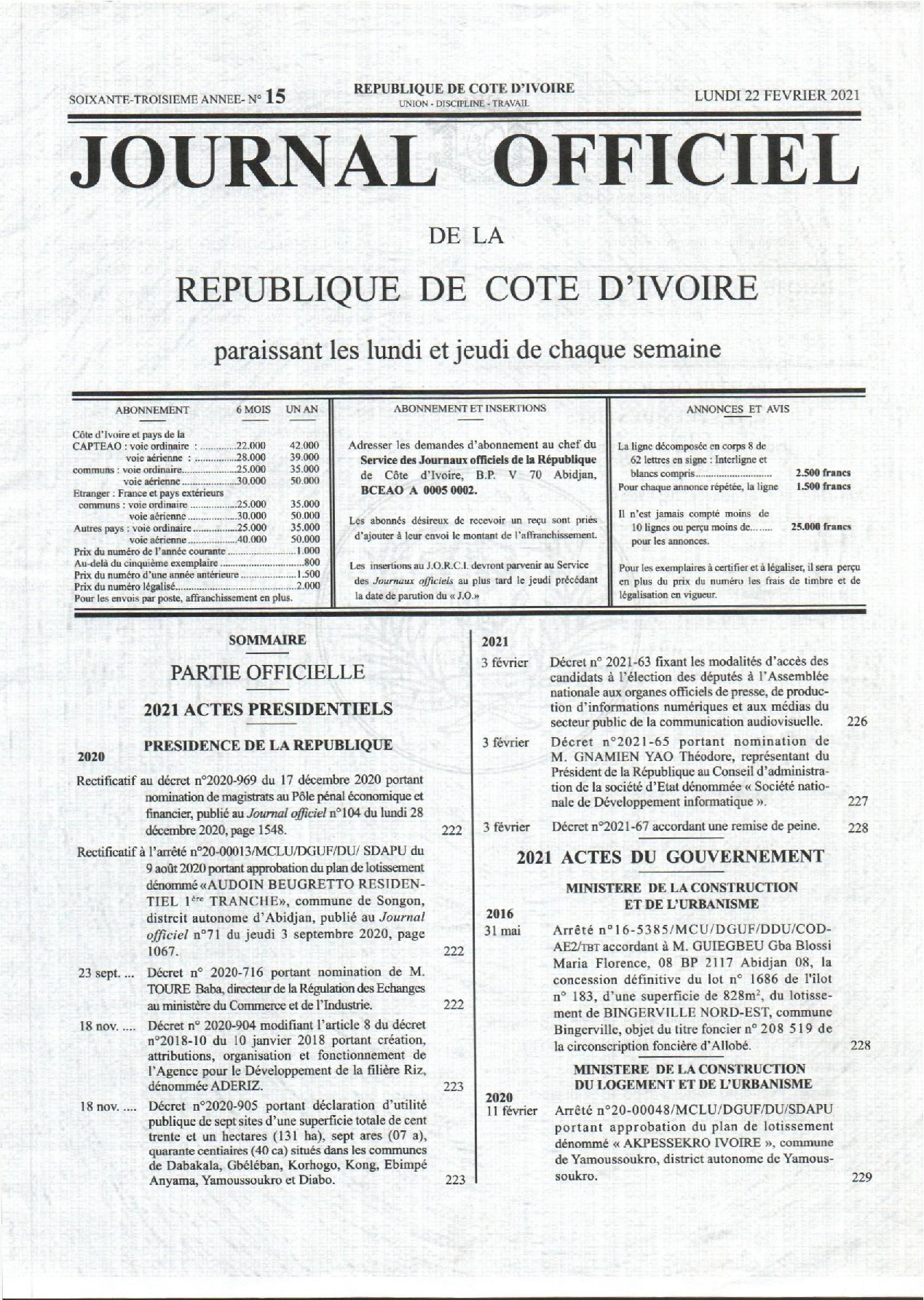 JO 2021-015
