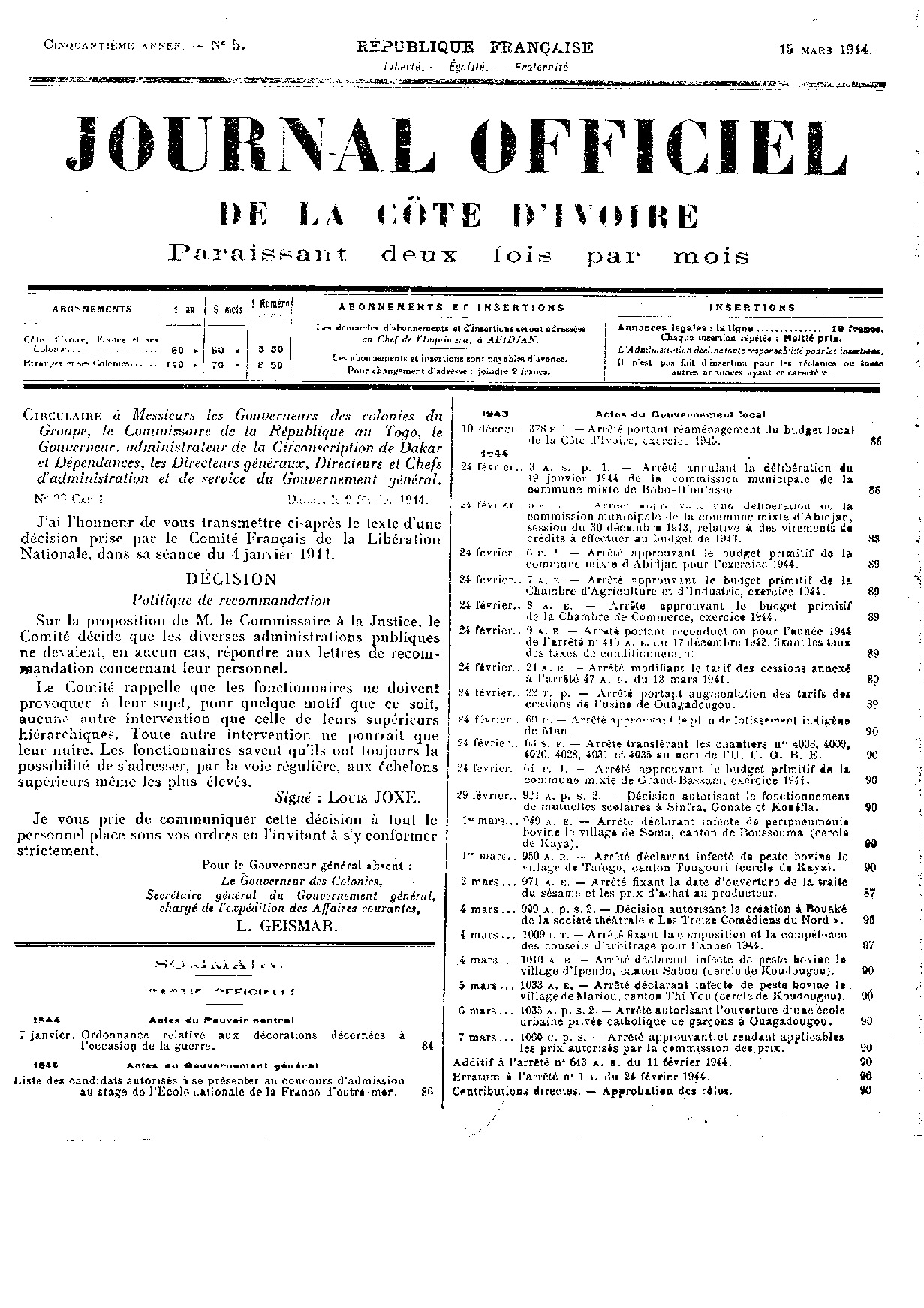 JO 1944-005