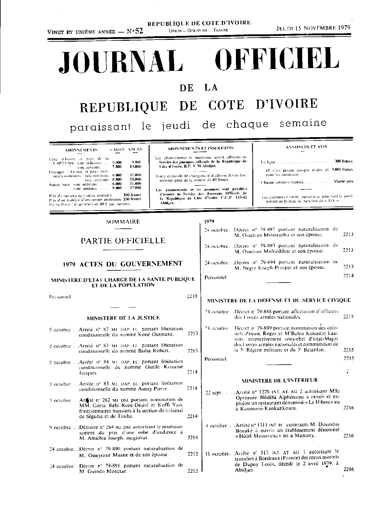 JO 1979-052