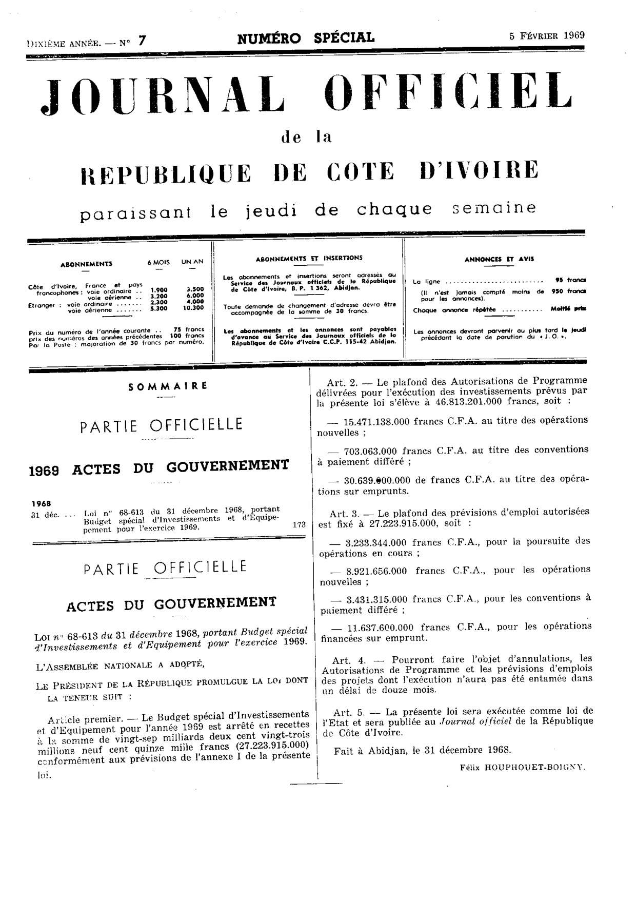 JO 1969-007