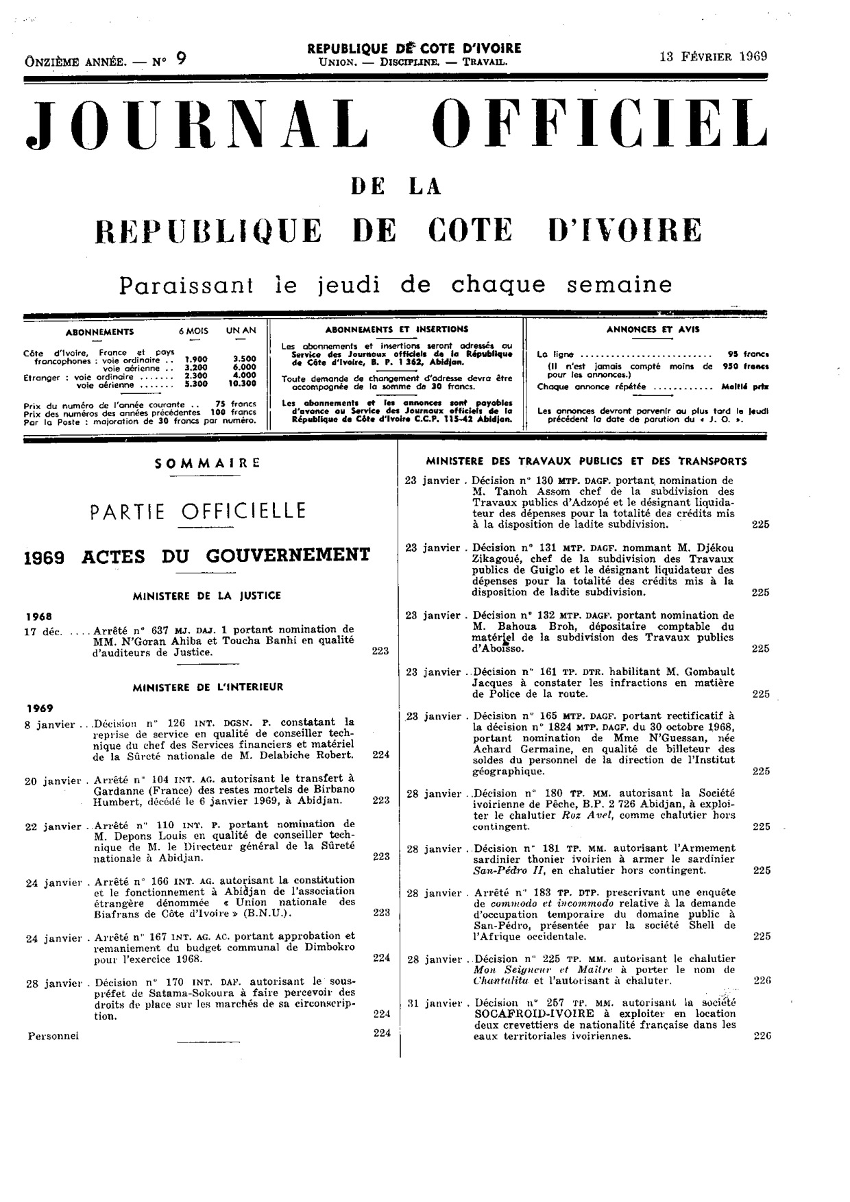 JO 1969-009