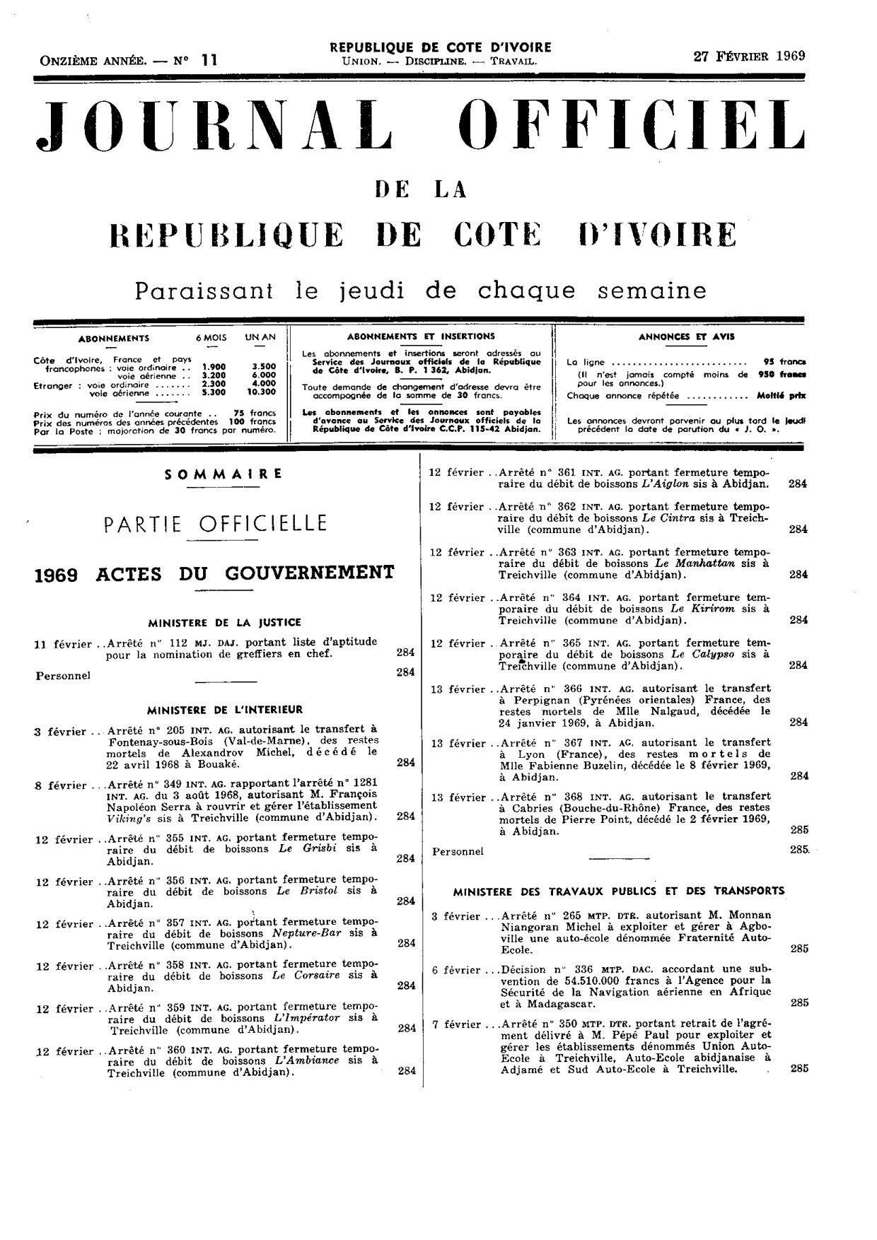 JO 1969-011