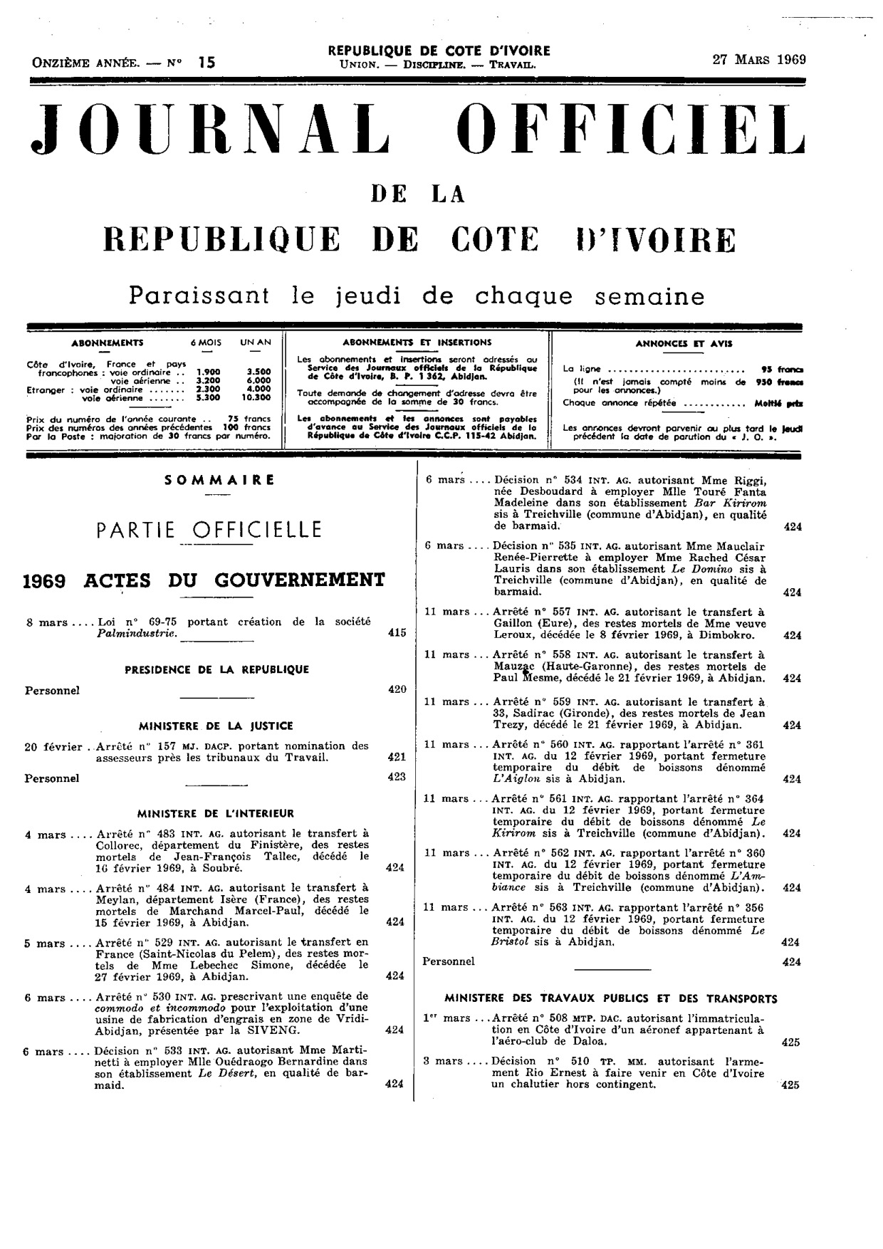 JO 1969-015