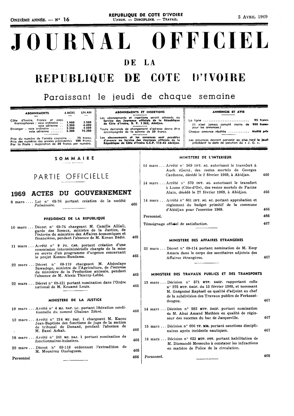 JO 1969-016
