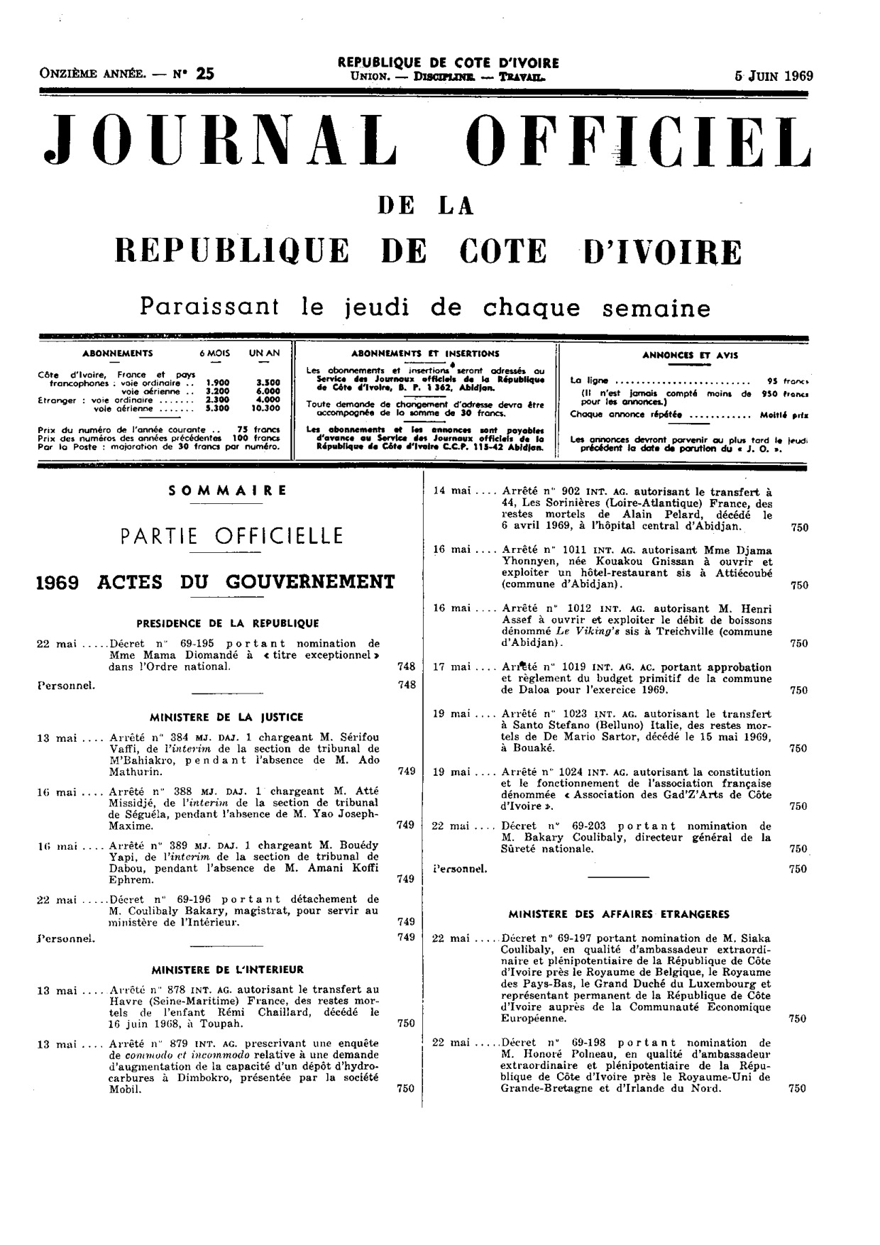 JO 1969-025