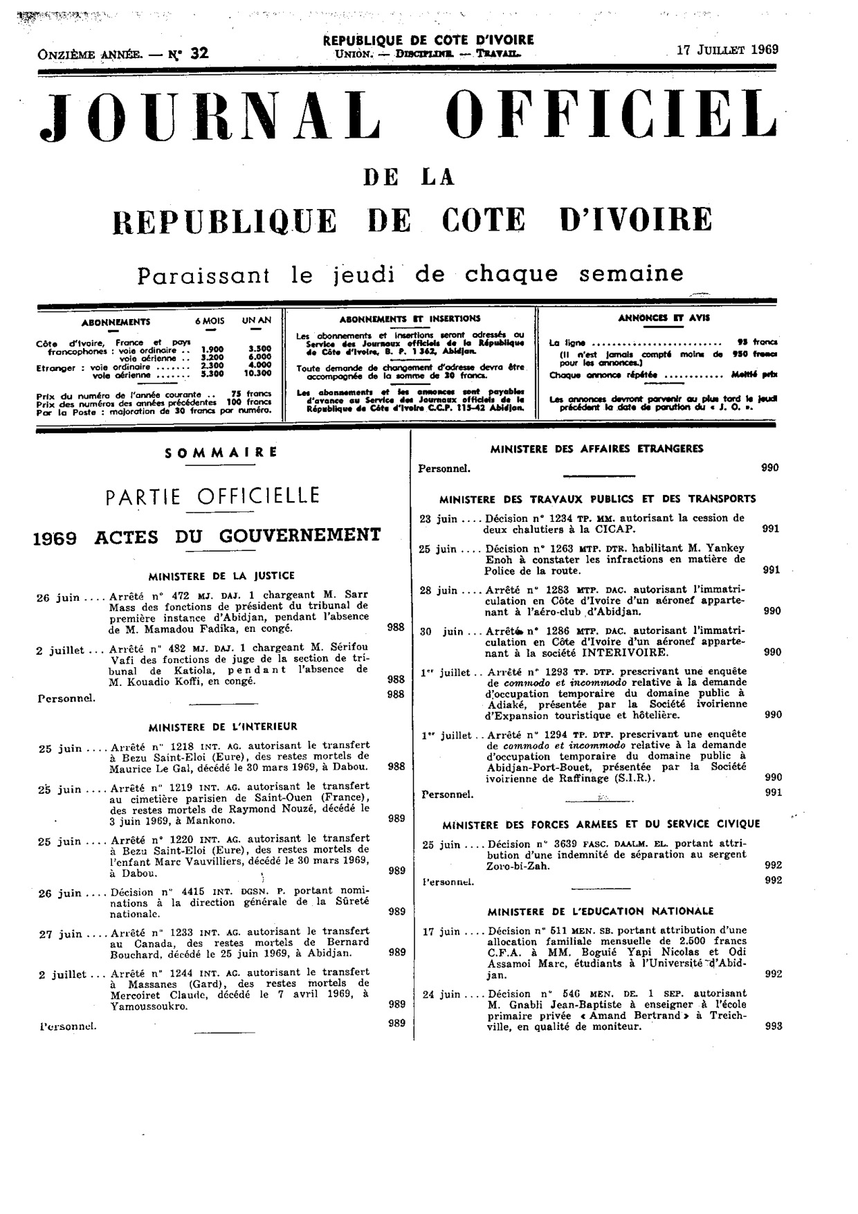 JO 1969-032