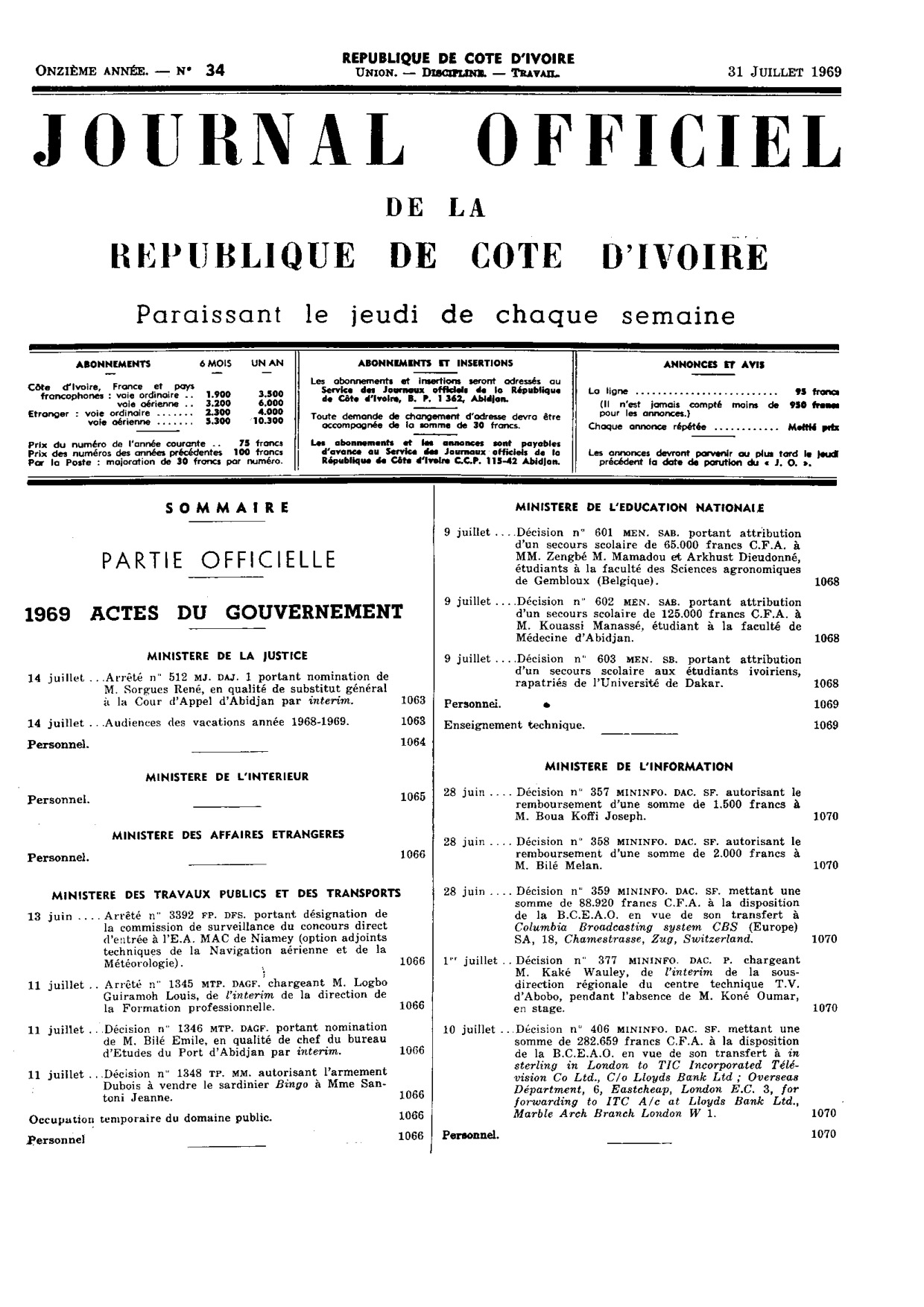 JO 1969-034
