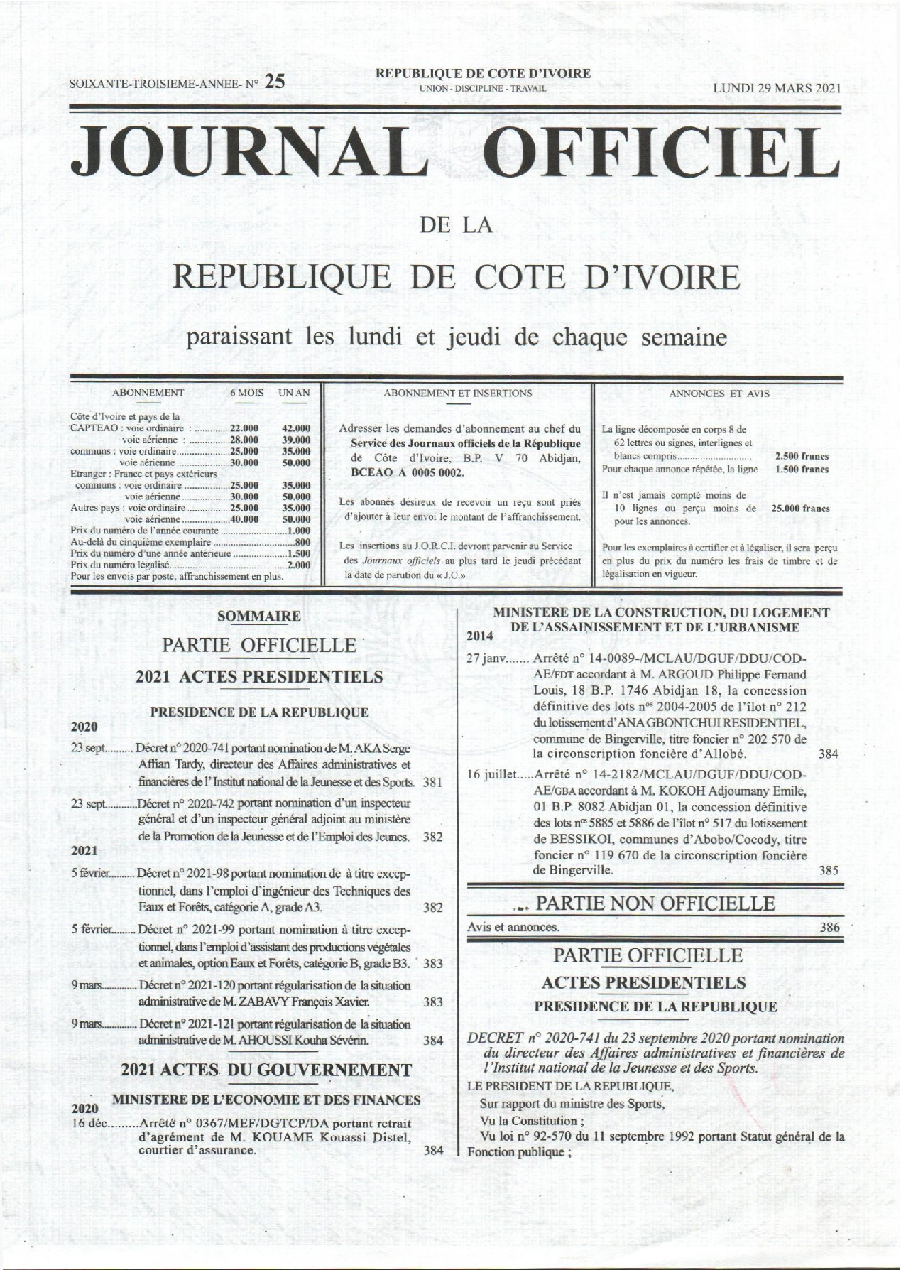 JO 2021-025