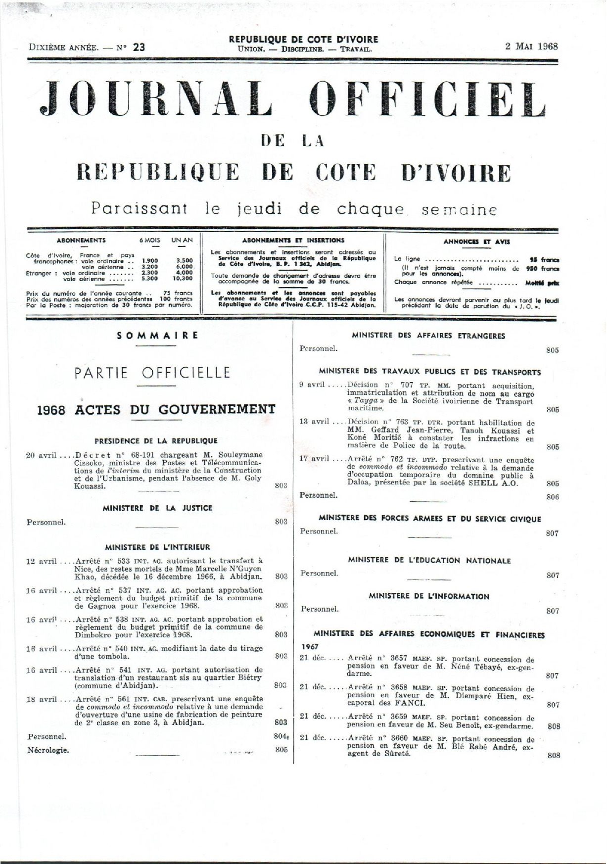 JO 1968-023
