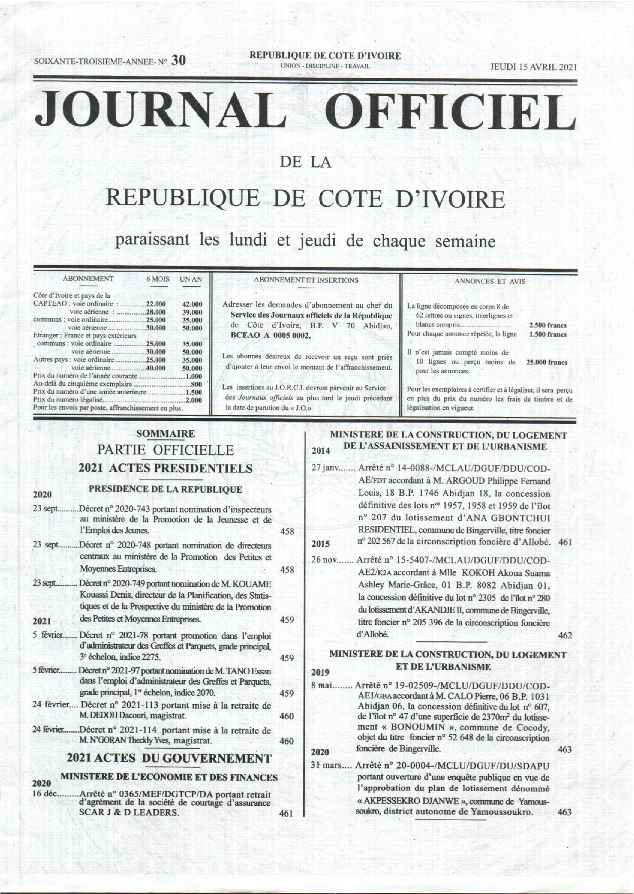 JO 2021-030