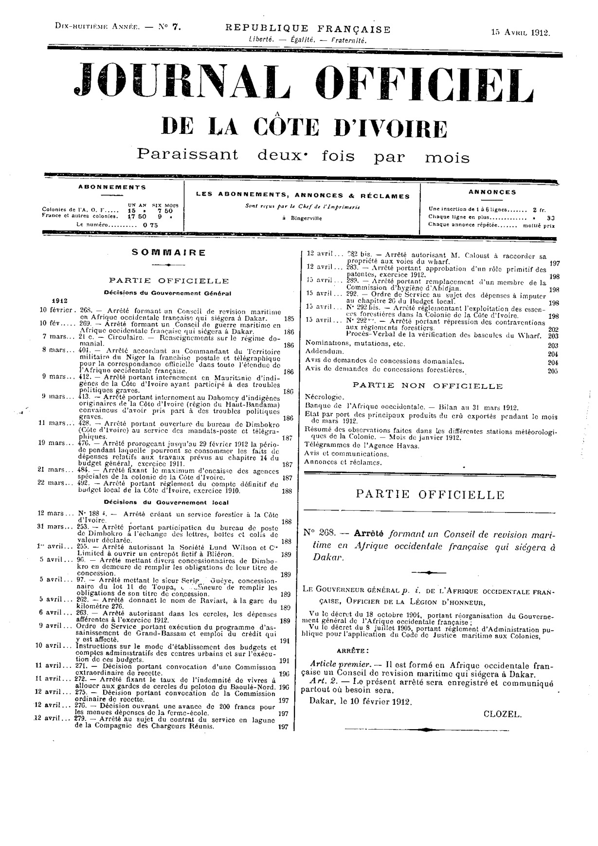 JO 1912-007