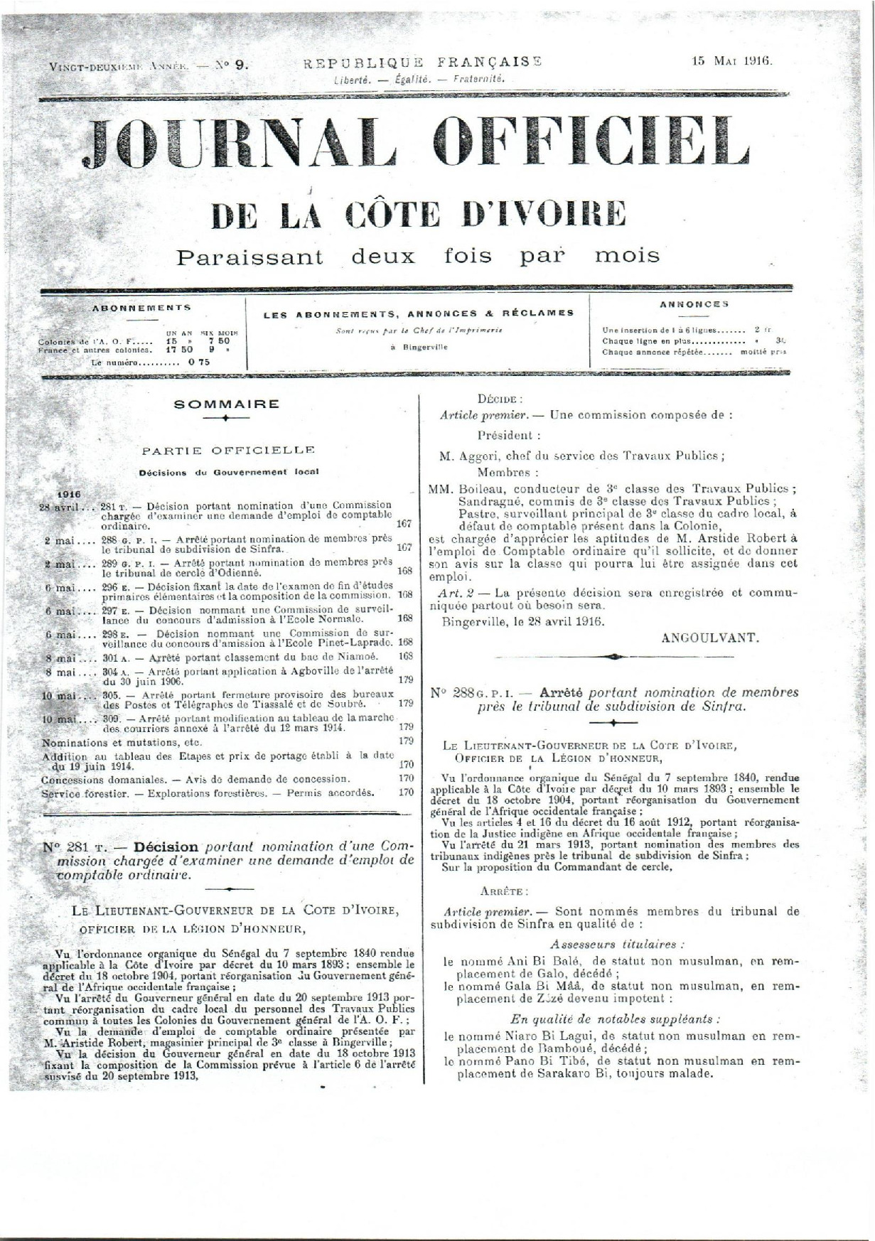 JO 1916-009