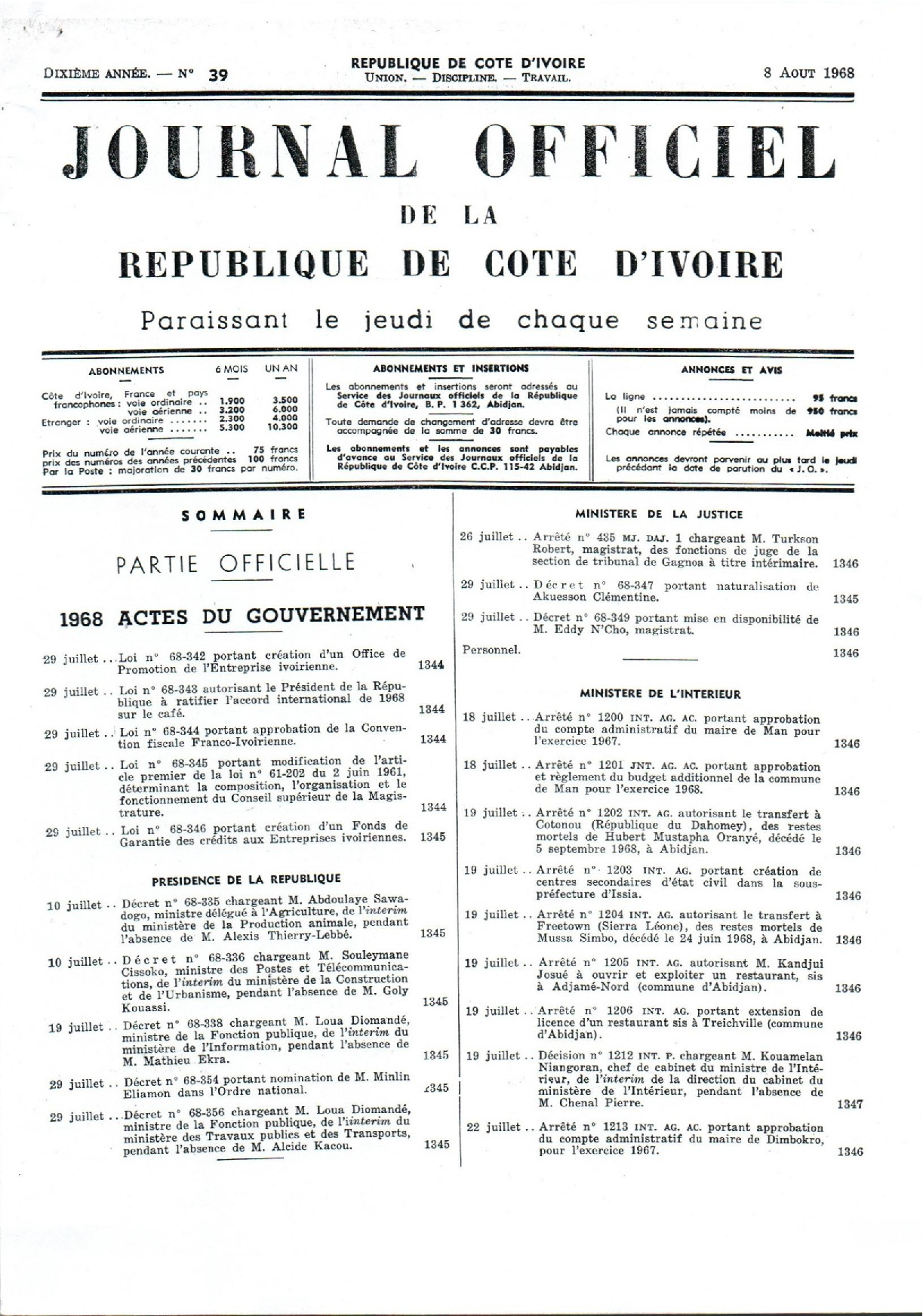 JO 1968-039