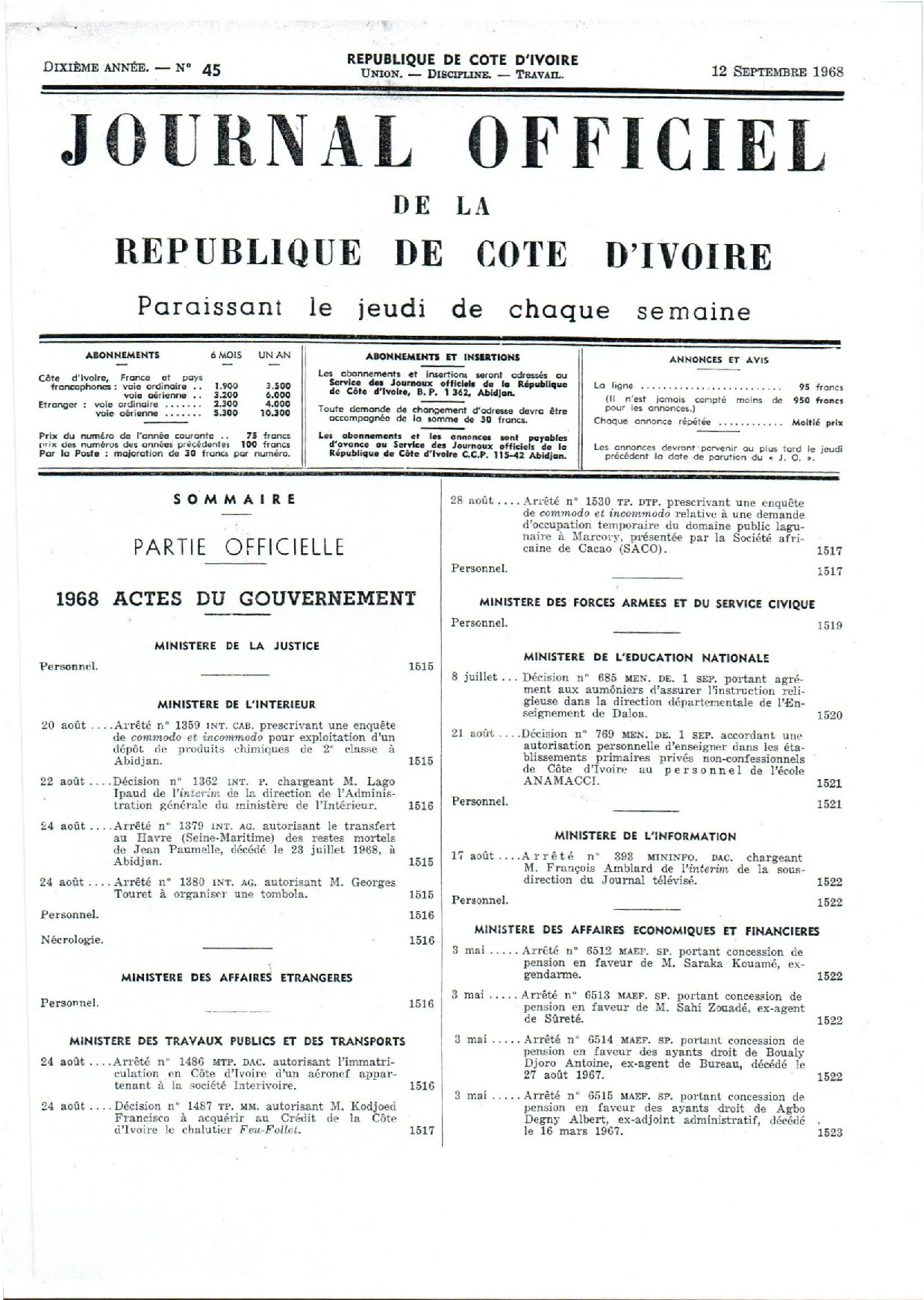 JO 1968-045