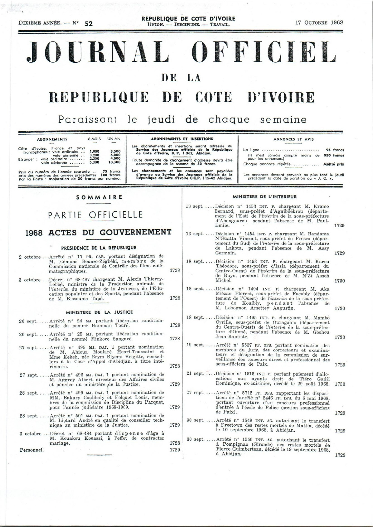 JO 1968-052