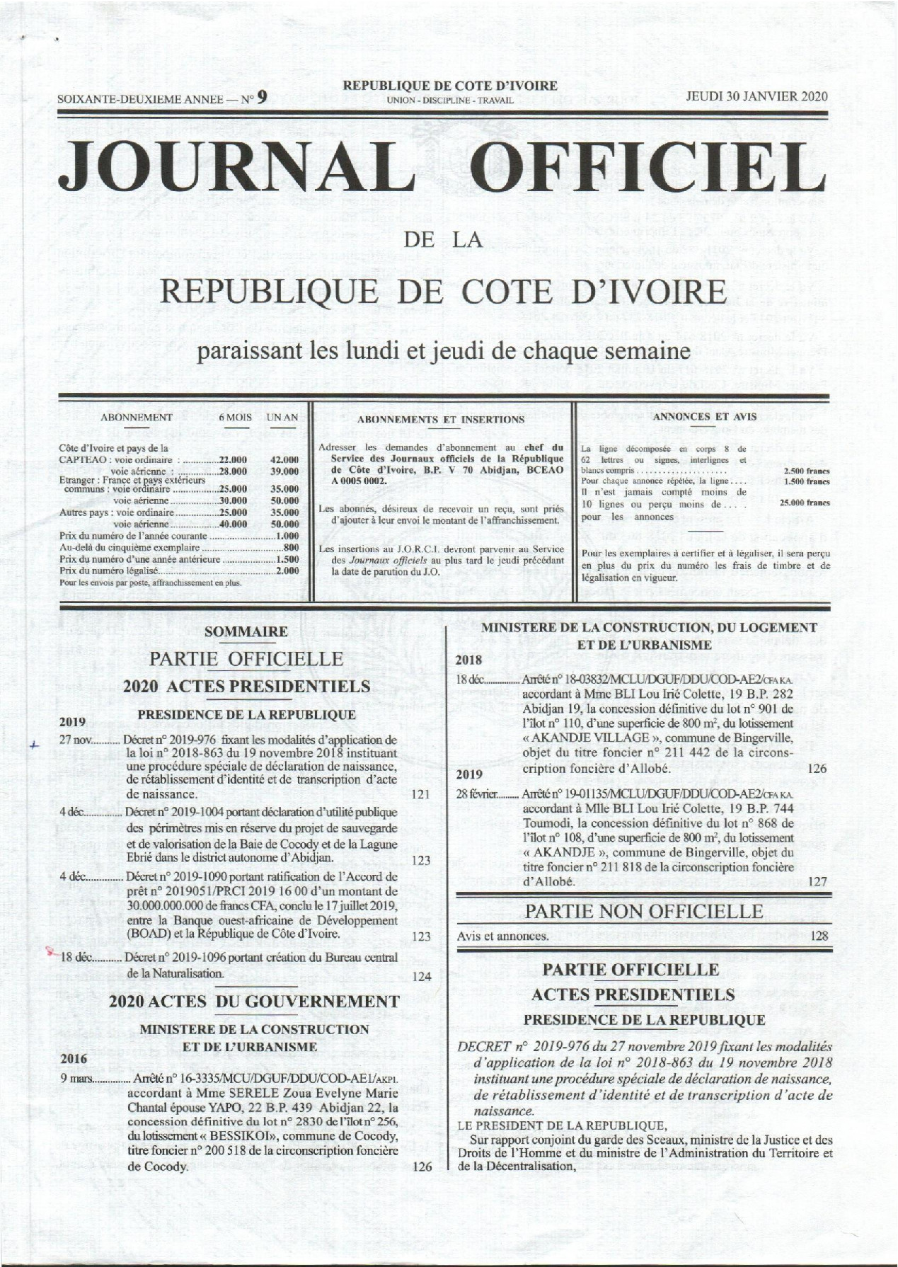 JO 2020-009