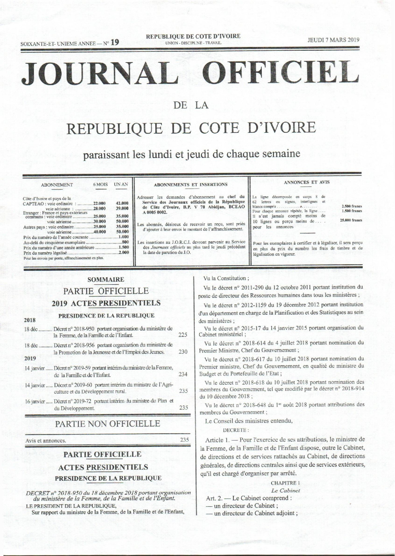 JO 2019-019