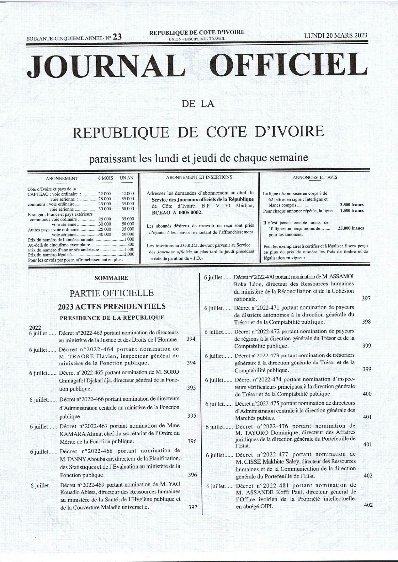 JO 2023-023