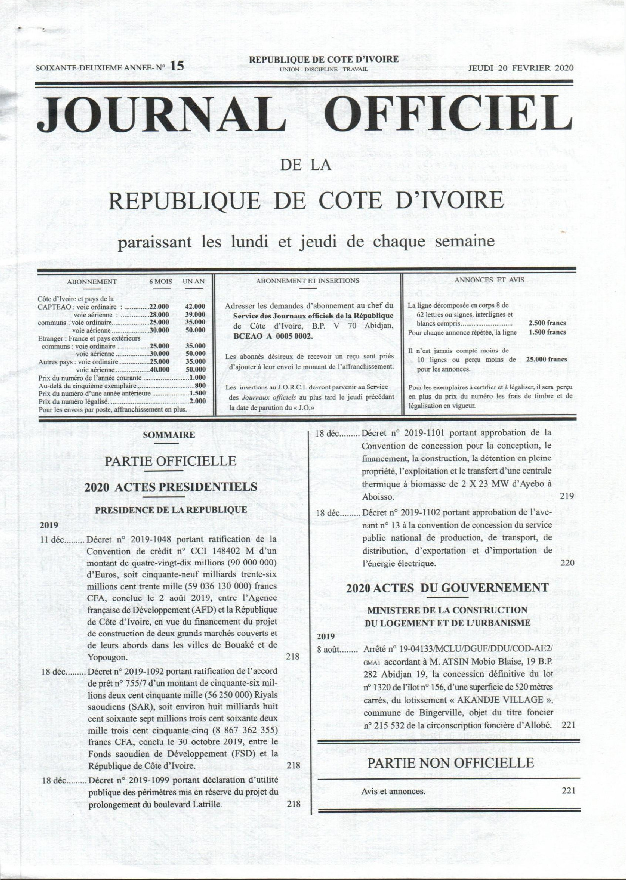 JO 2020-015