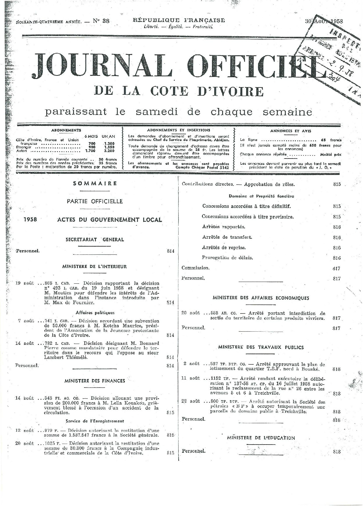 JO 1958-38