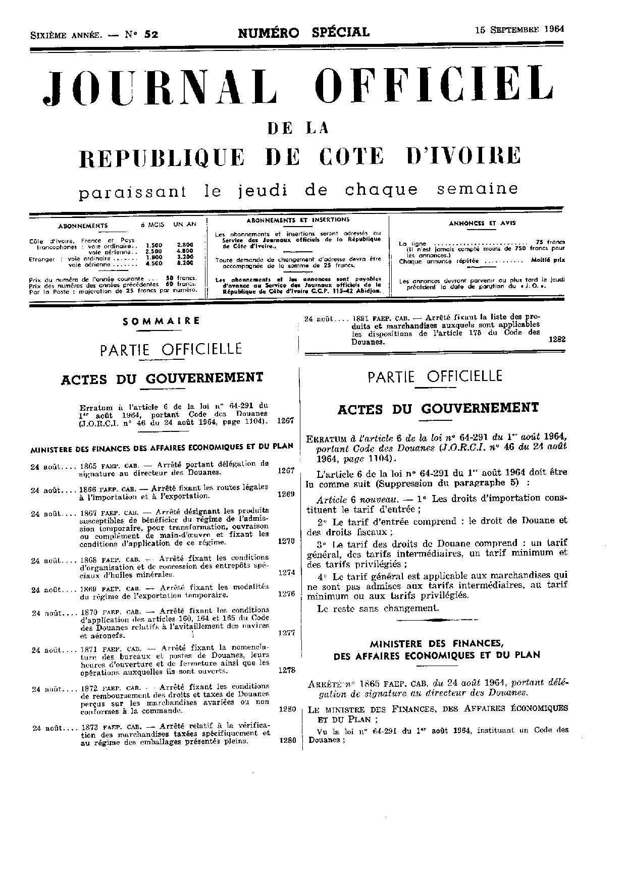 JO 1964-052