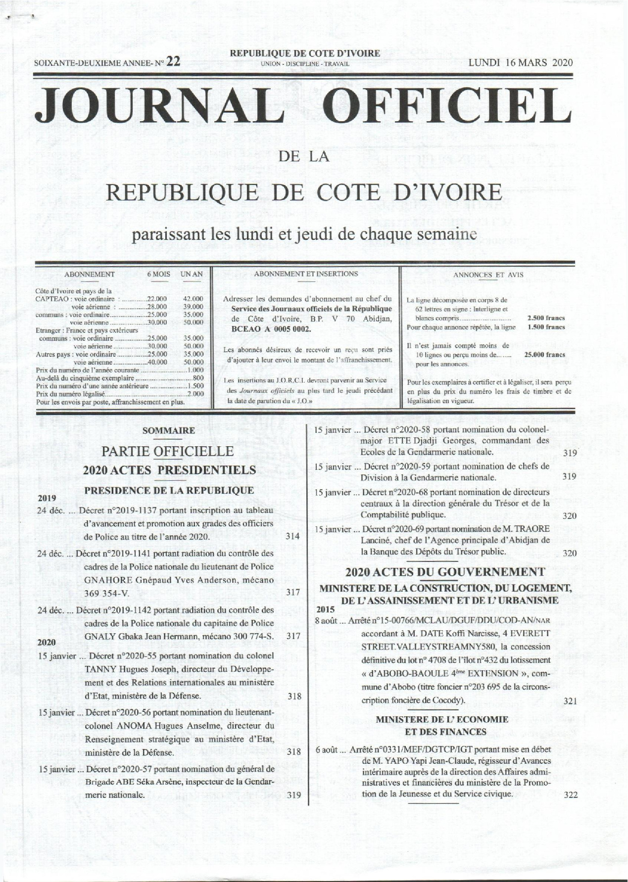 JO 2020-022