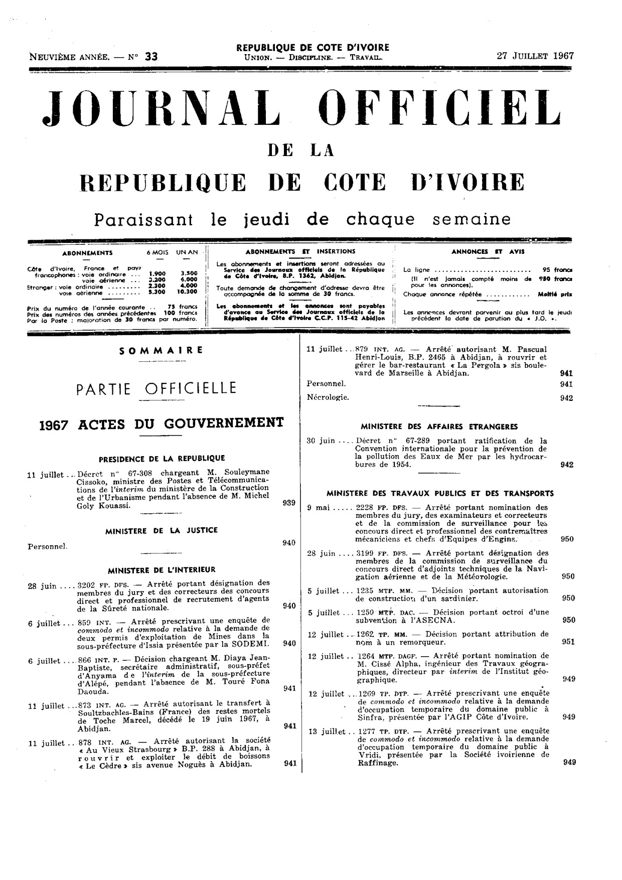 JO 1967-033
