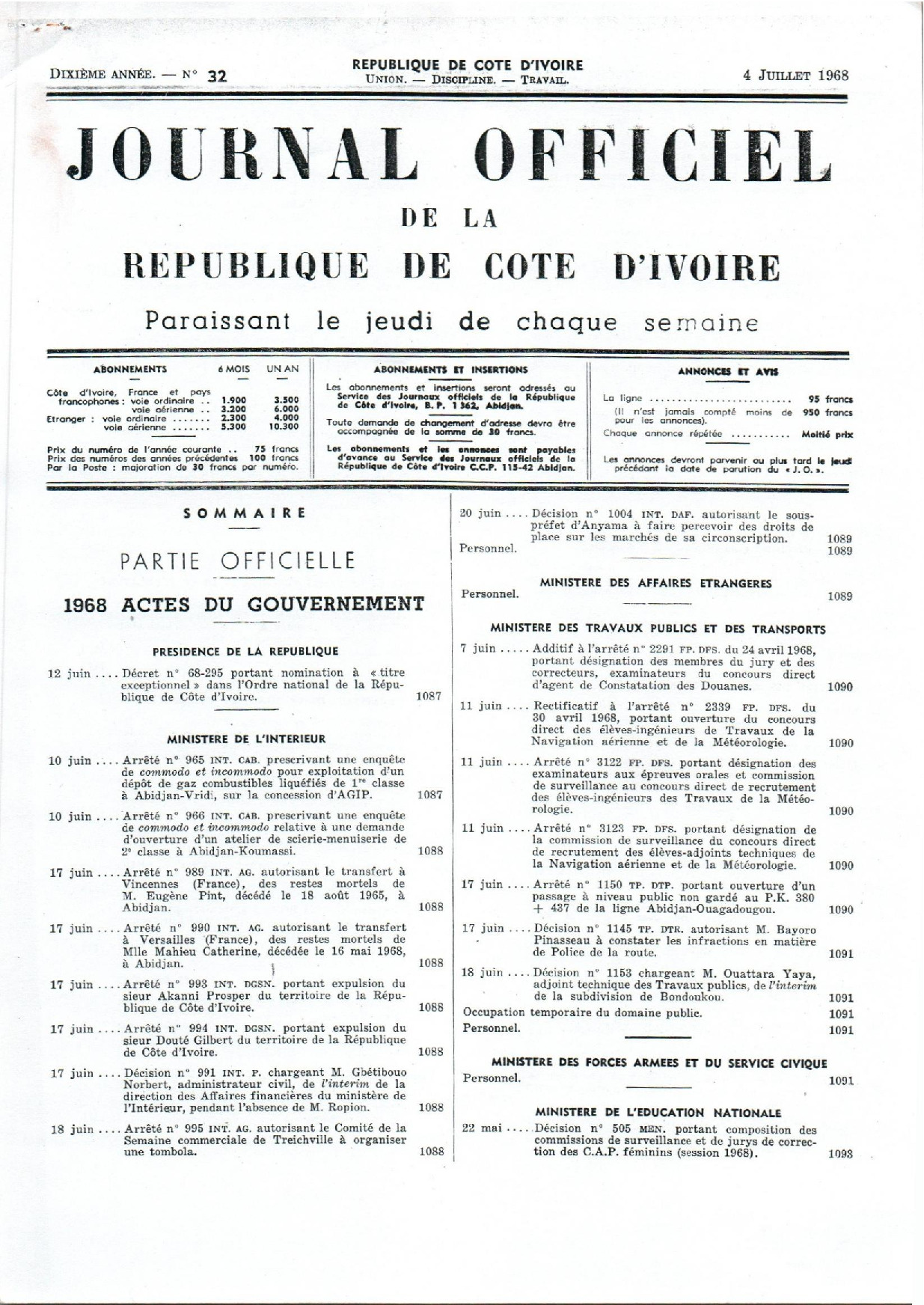 JO 1968-032