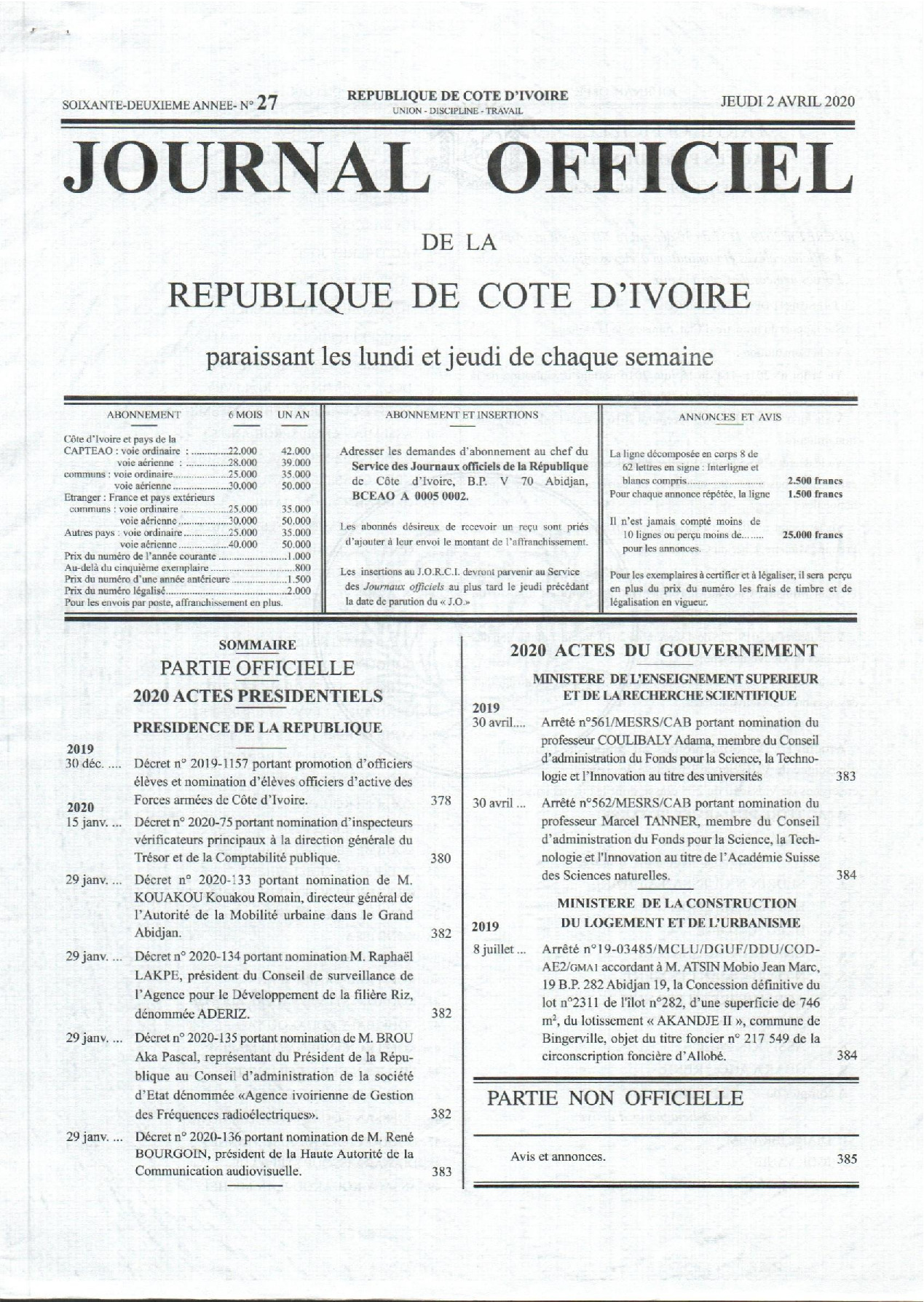 JO 2020-027
