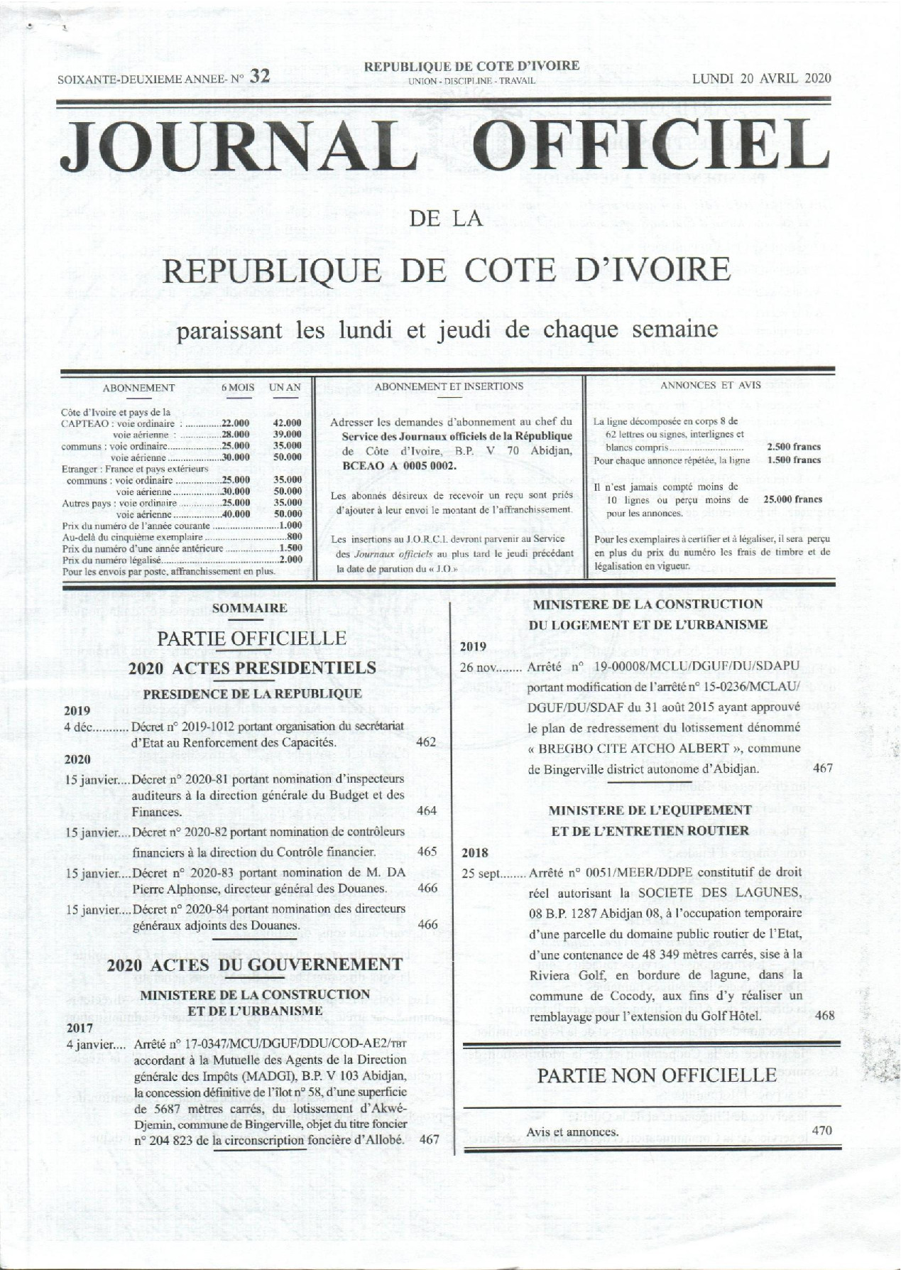 JO 2020-032