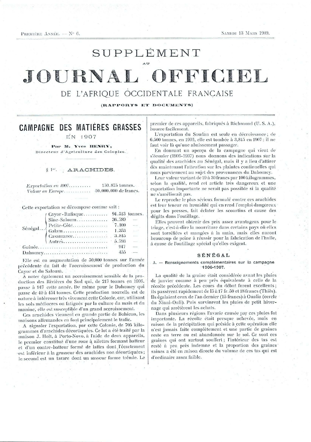 JO A08-006 SUPPLEMENT
