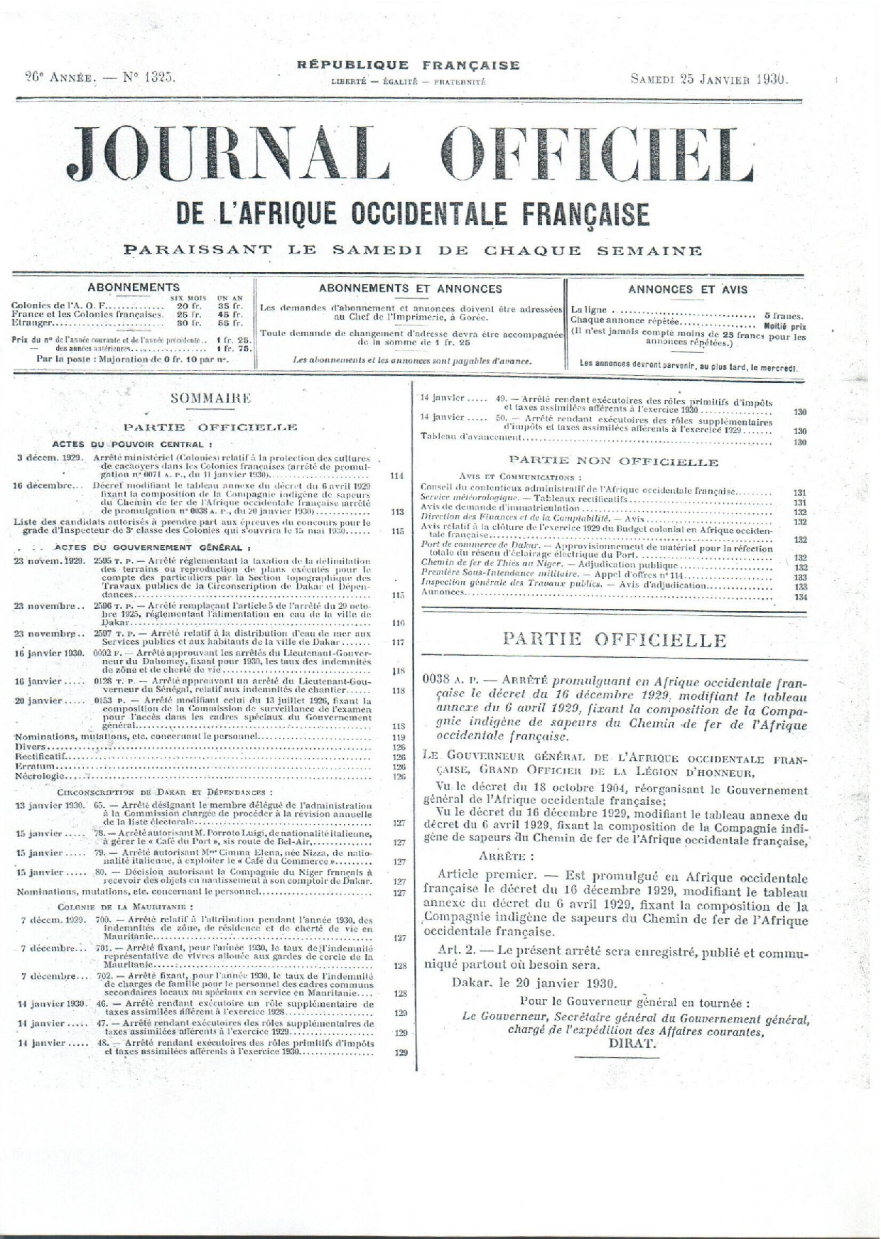 JO A30-025