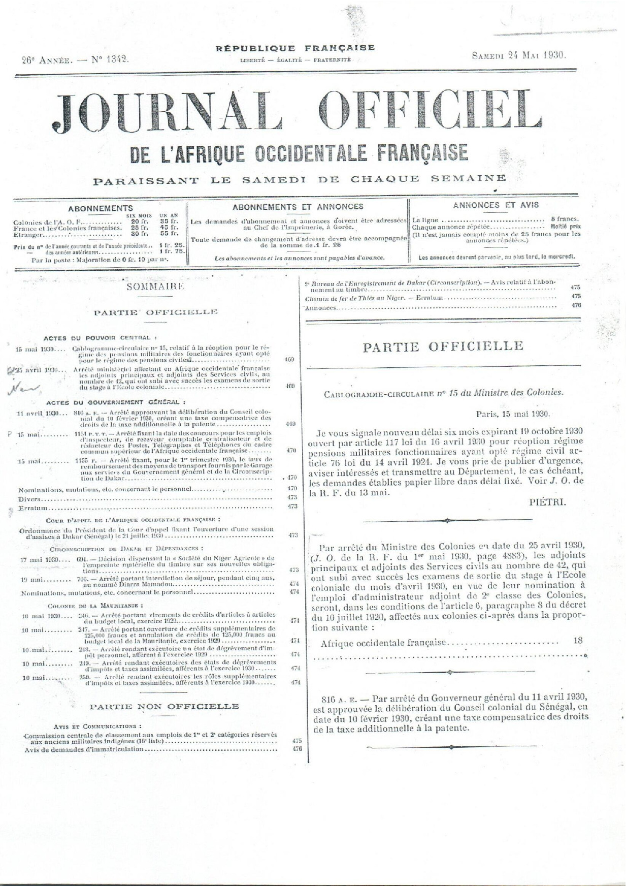 JO A30-042