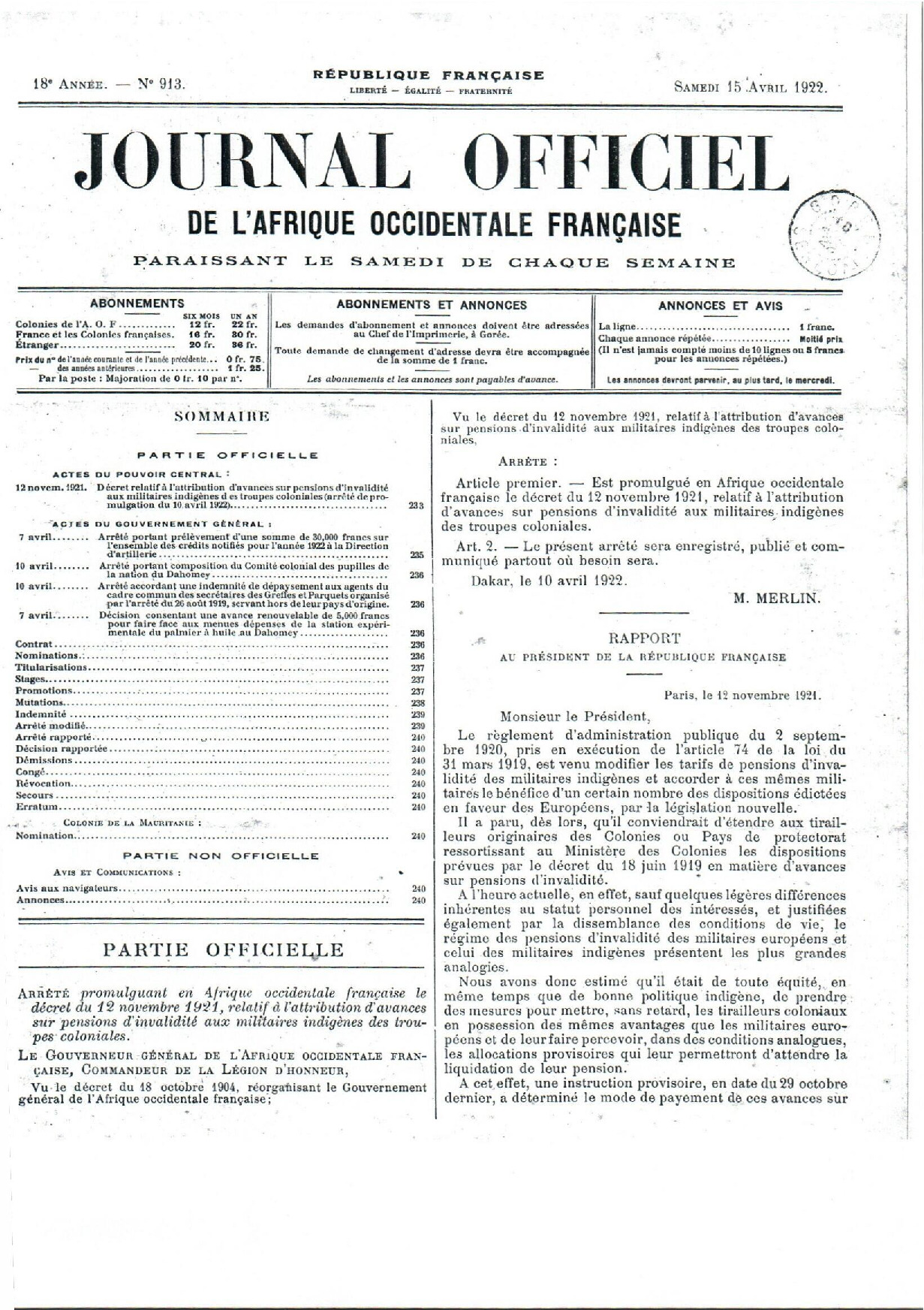 JO A22-913