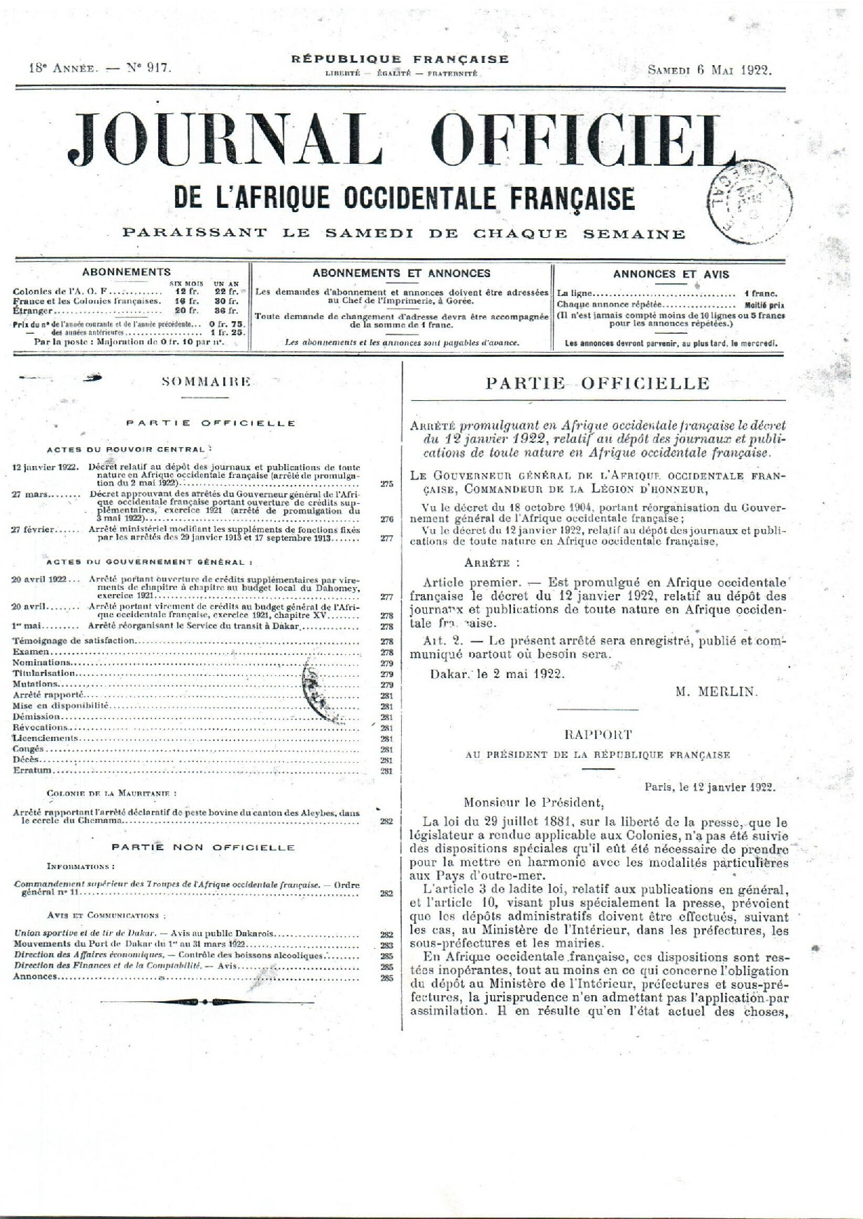 JO A22-917