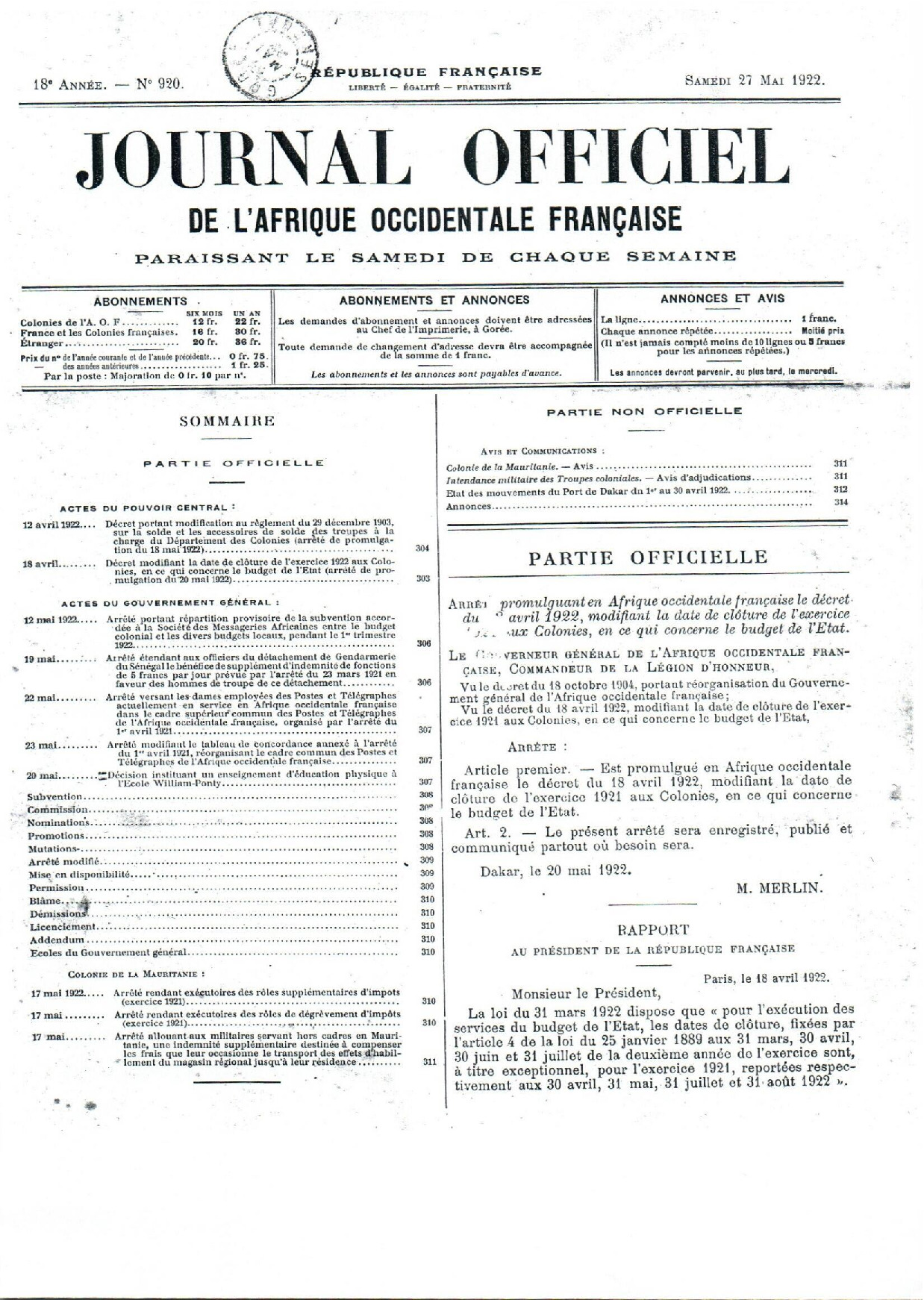 JO A22-920