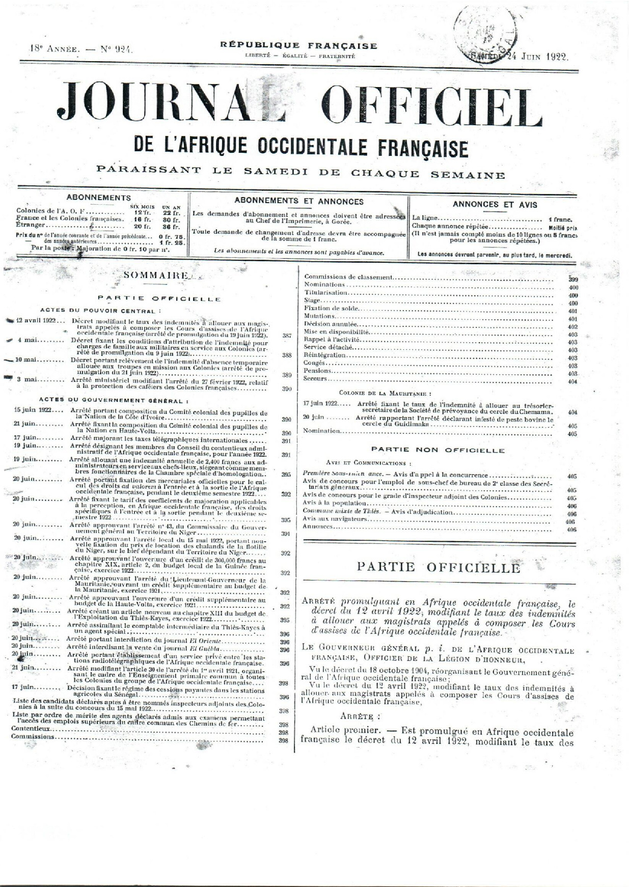 JO A22-924