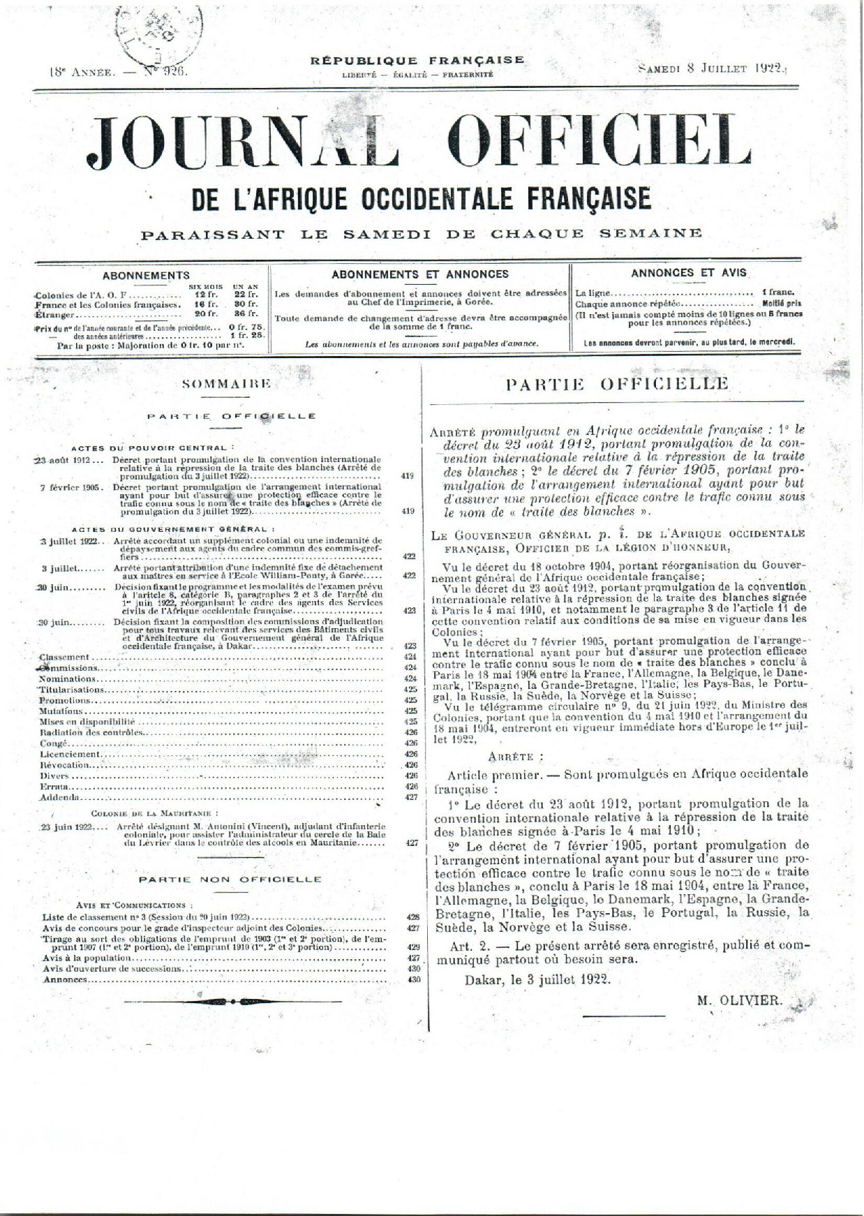 JO A22-926
