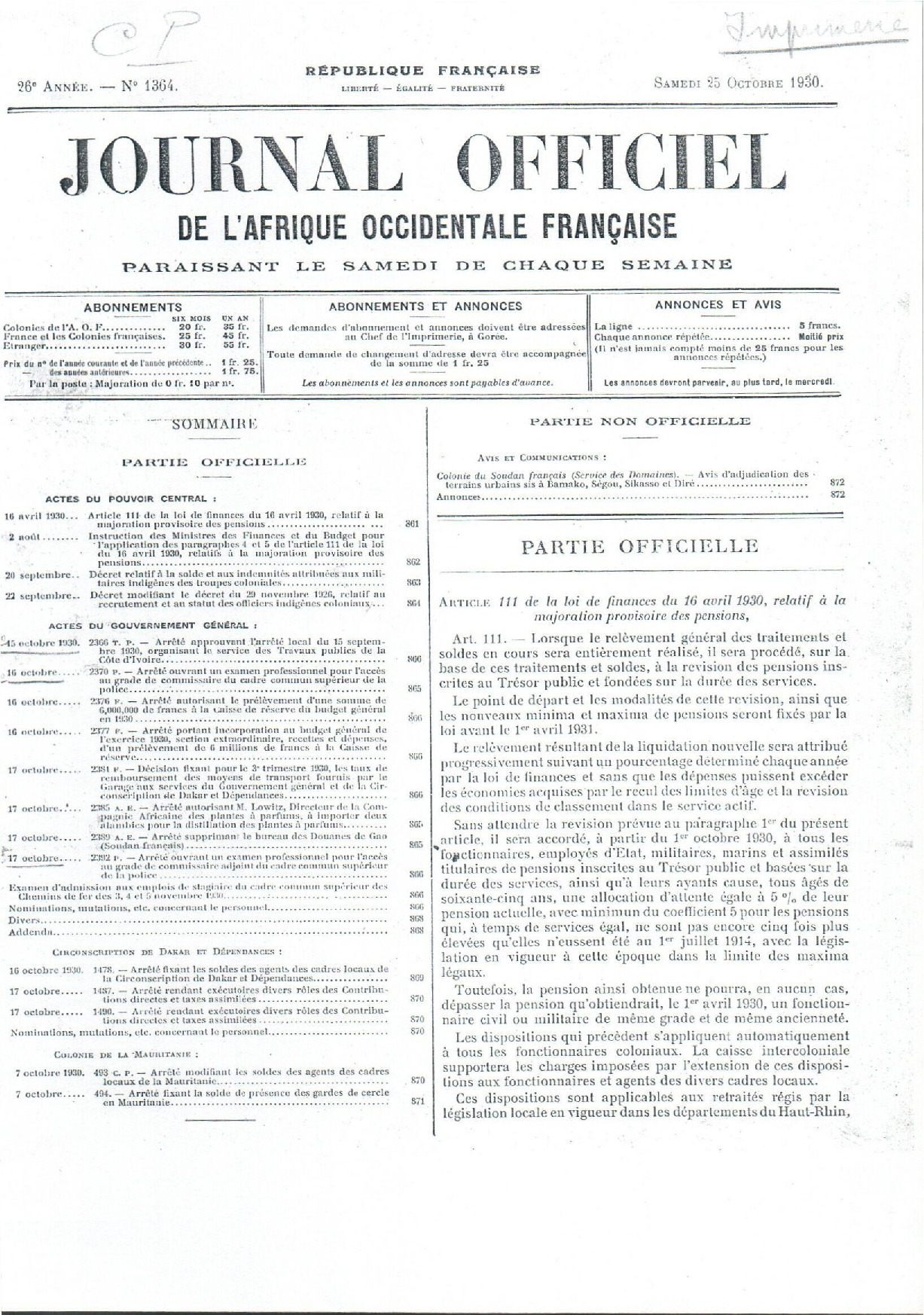 JO A30-064