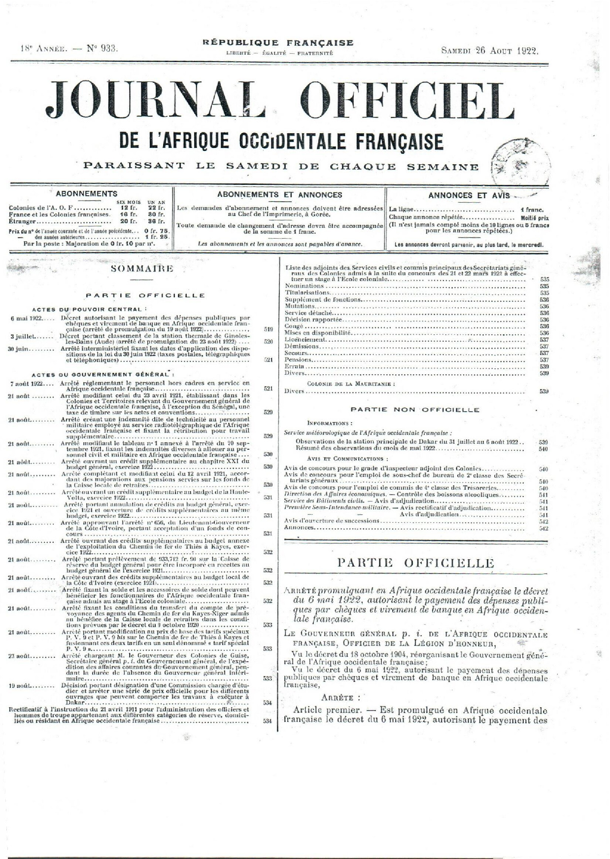 JO A22-933
