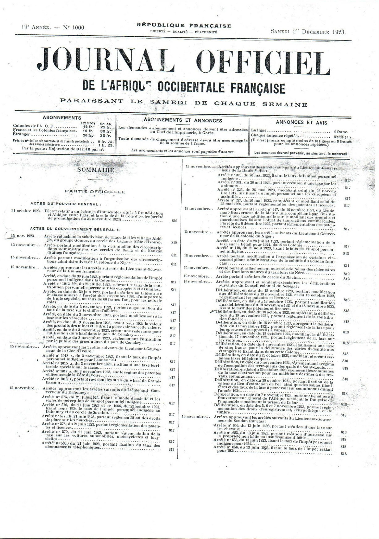 JO A23-1000