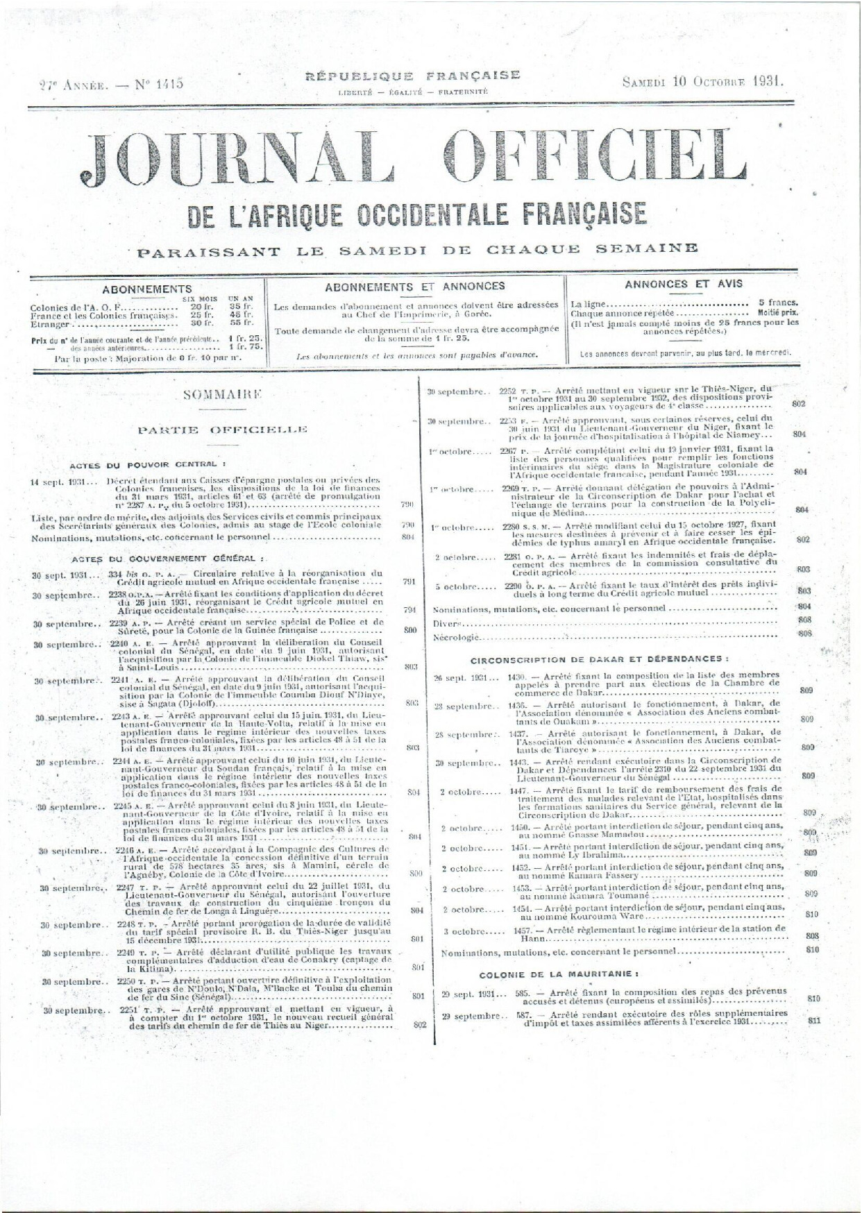 JO A30-015