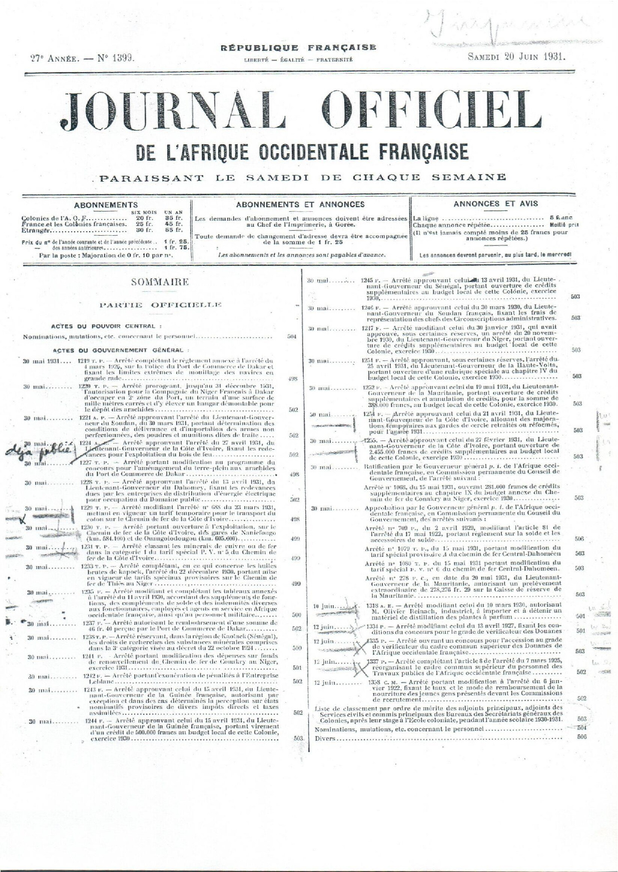 JO A31-099