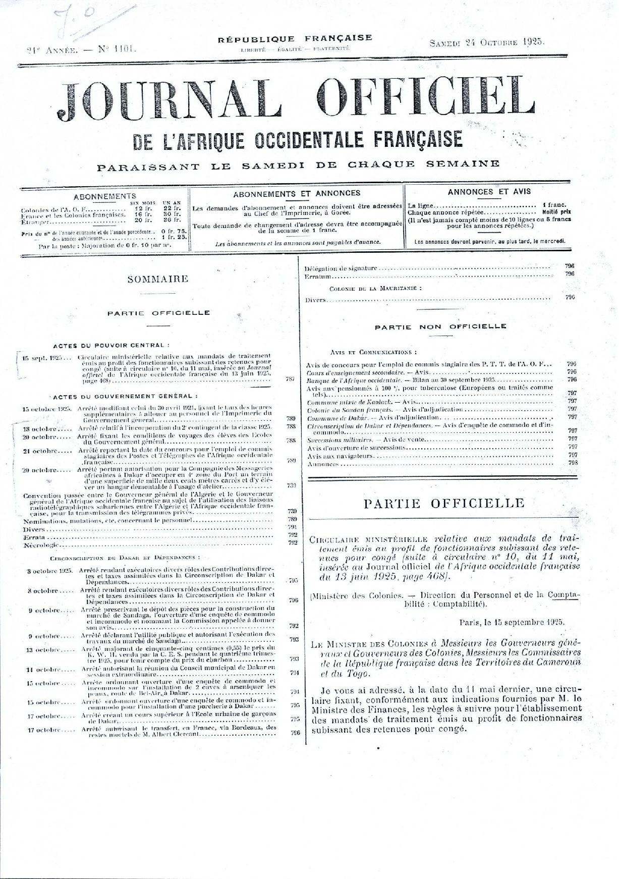 JO A25-1101