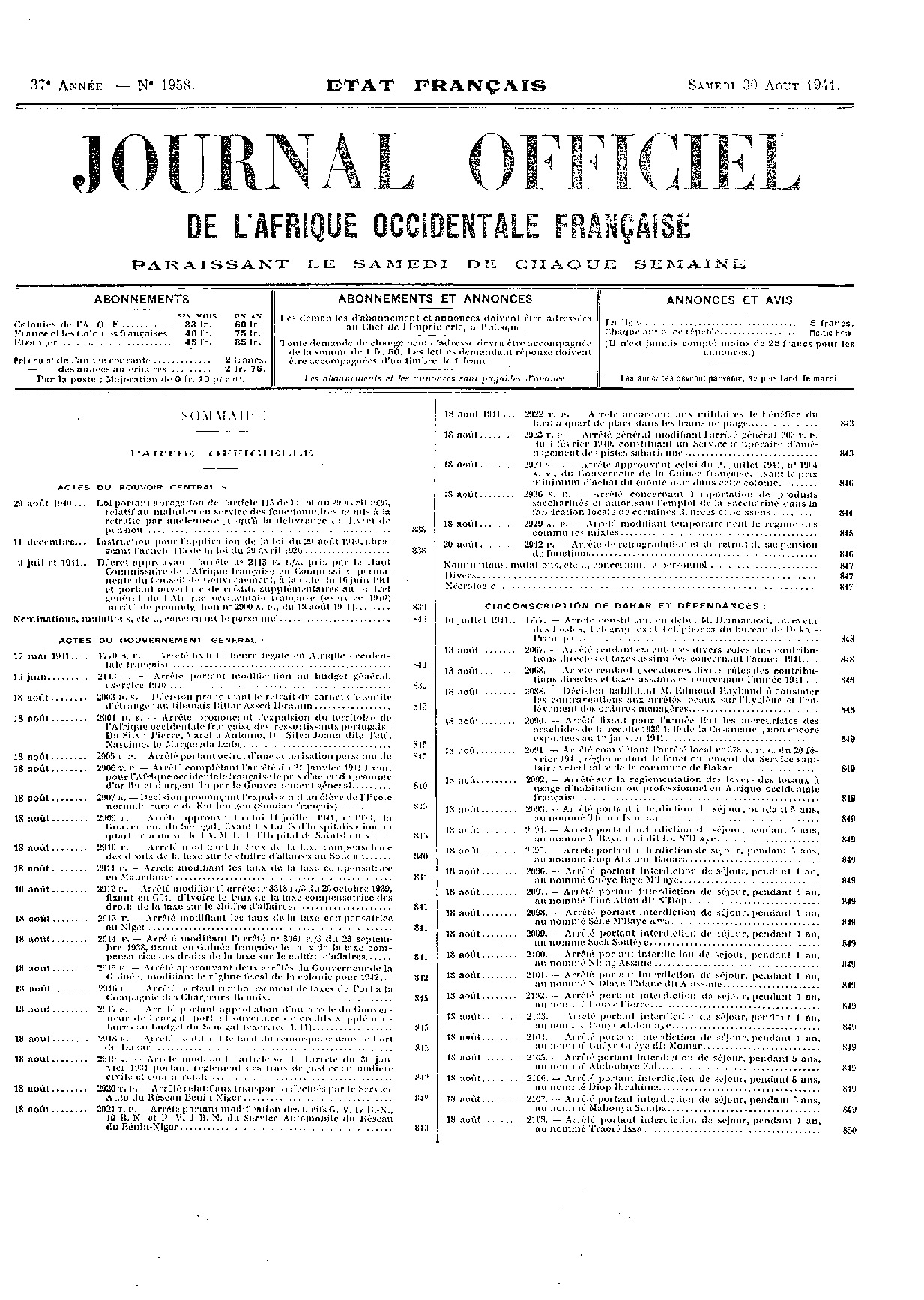JO A41-1958
