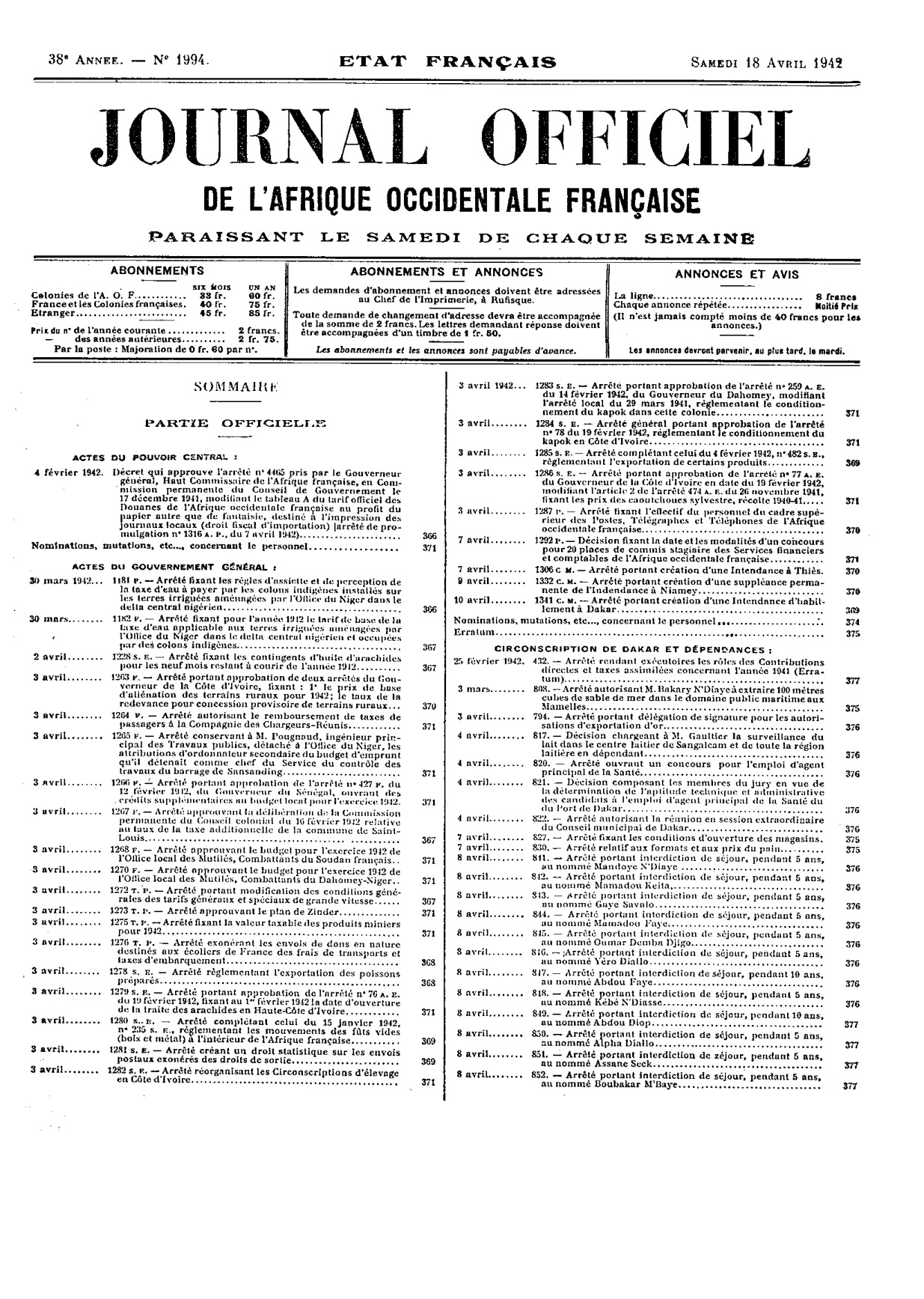 JO A42-1994