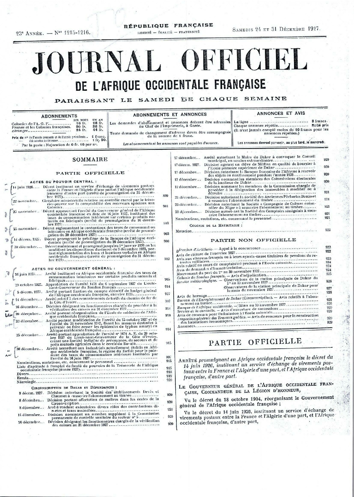 JO A27-1215&1216