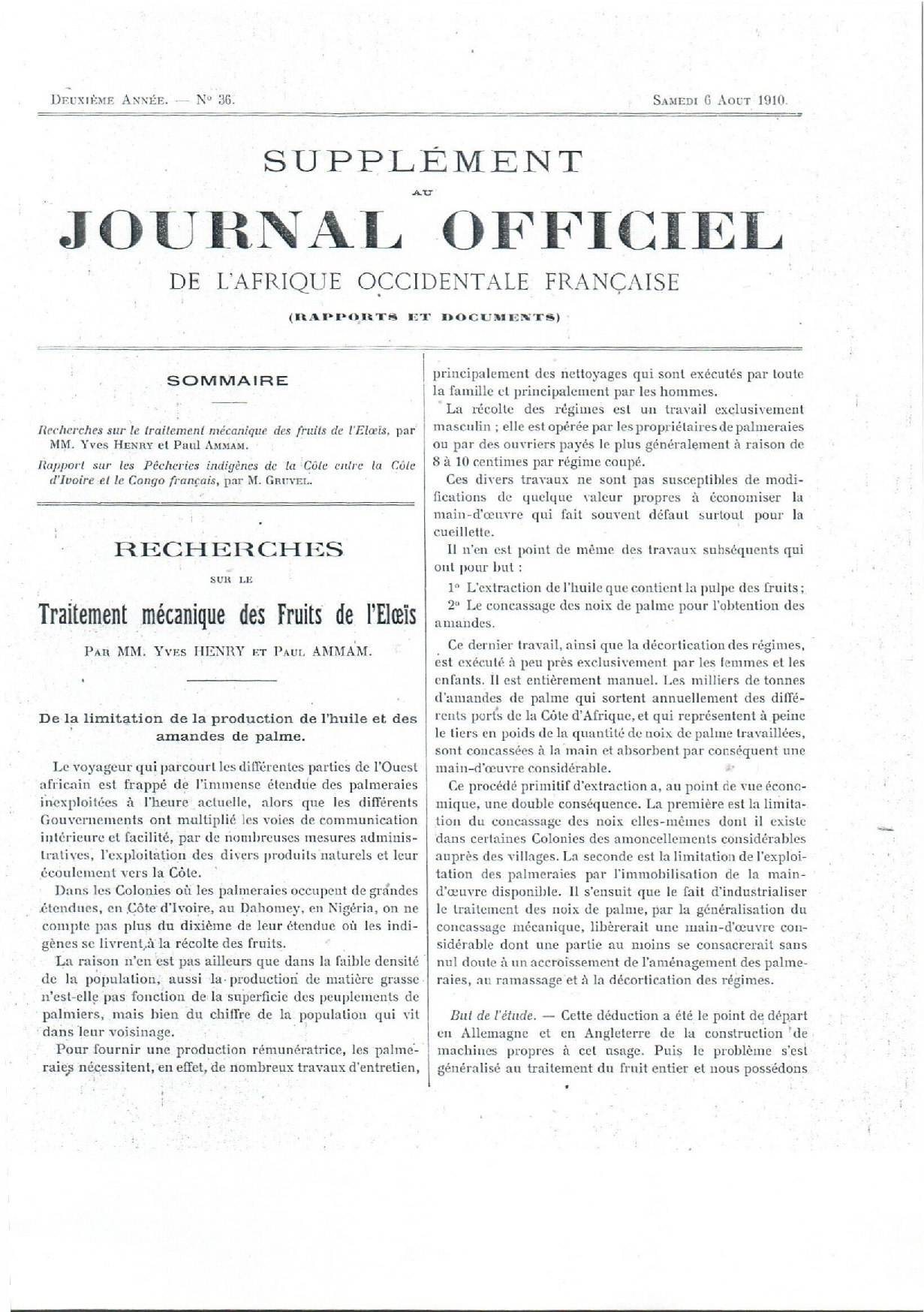 JO A10-036 SUPPLEMENT